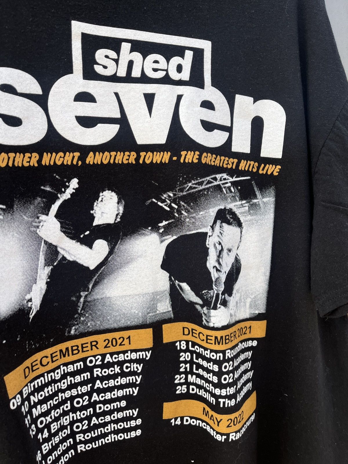 Band Tees × Vintage Shed Seven Greatest Hits Tshirt Band 2021 Oasis L Size US L / EU 52-54 / 3 - 5 Thumbnail