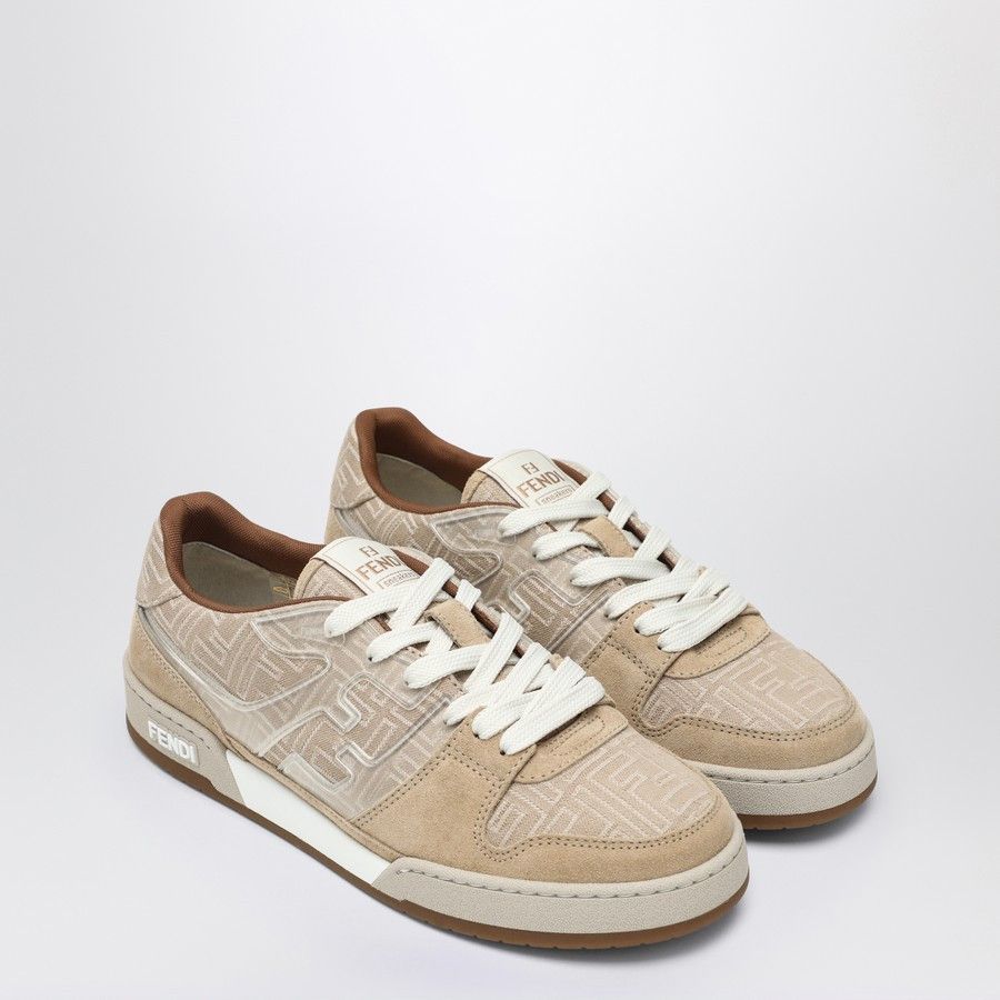 Fendi o1d2blof0226 Low-Top Sneakers in Beige Size US 8.5 / EU 41-42 - 2 Thumbnail