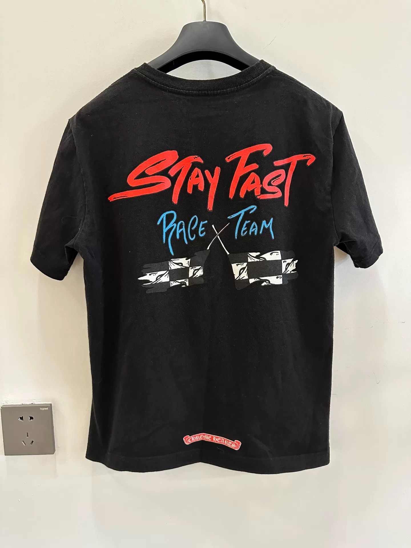 Chrome Hearts Chrome Hearts Matty Boy Stay Fast Black T-Shirt