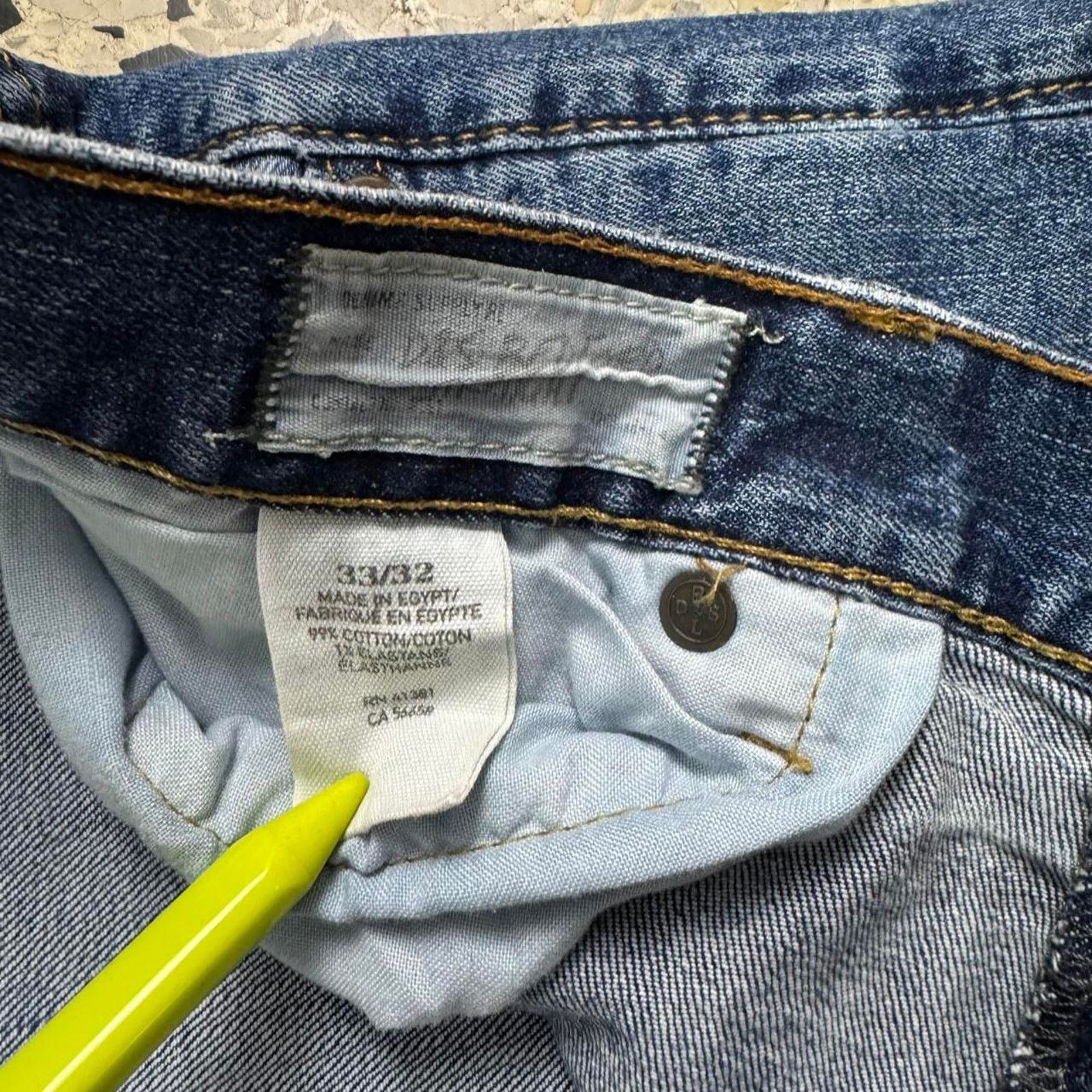 Denim & Supply Ralph Lauren × Ralph Lauren VINTAGE Y2K RALPH LAUREN DENIM & SUPPLY FLAG DENIM JEANS: Size US 33 - 4 Thumbnail
