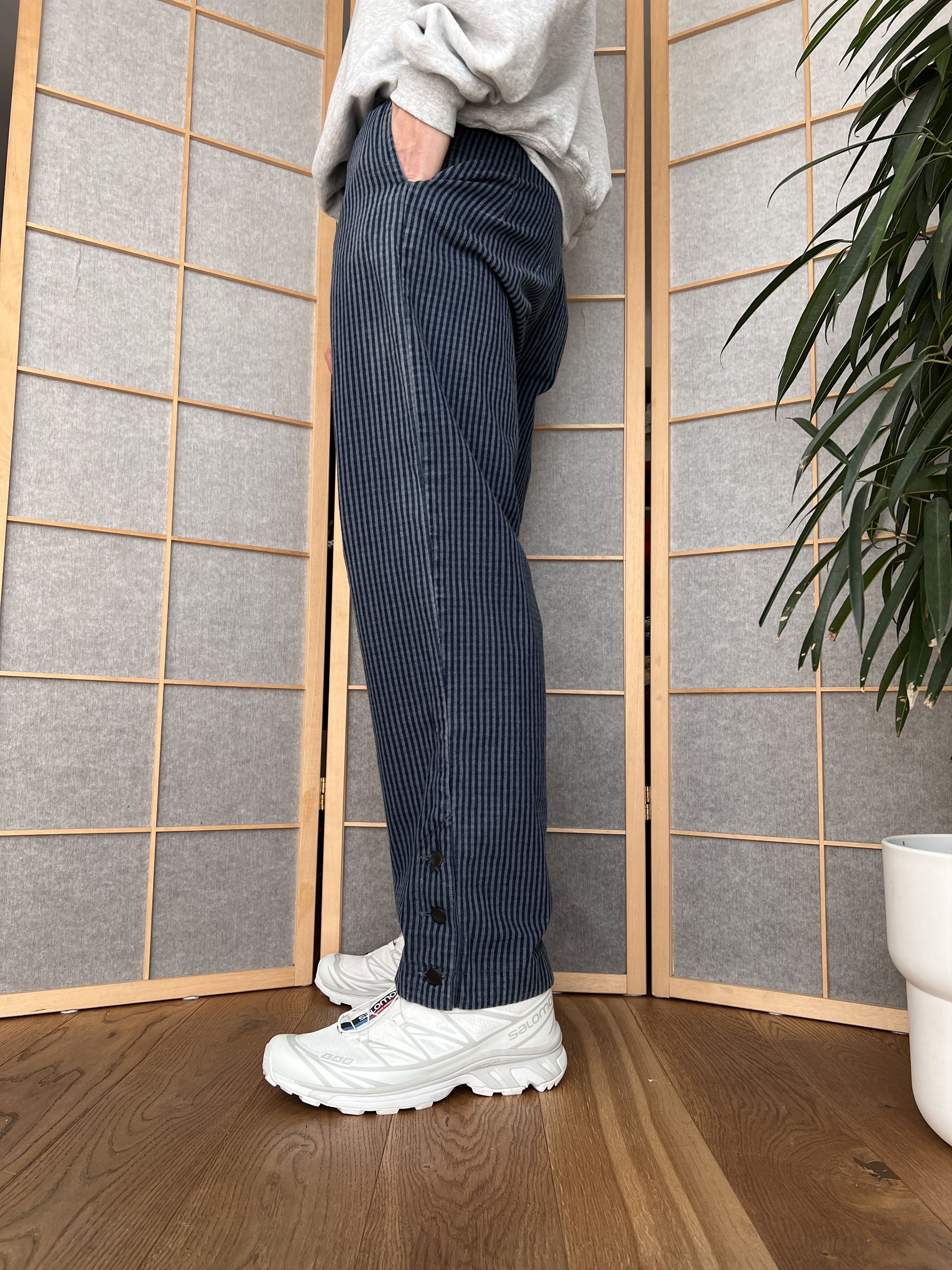 Joe Casely Hayford London UK British designer high rise pant