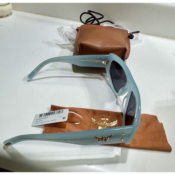 MCM MCM 59mm Pilot Sunglasses Light blue Size ONE SIZE - 10 Thumbnail