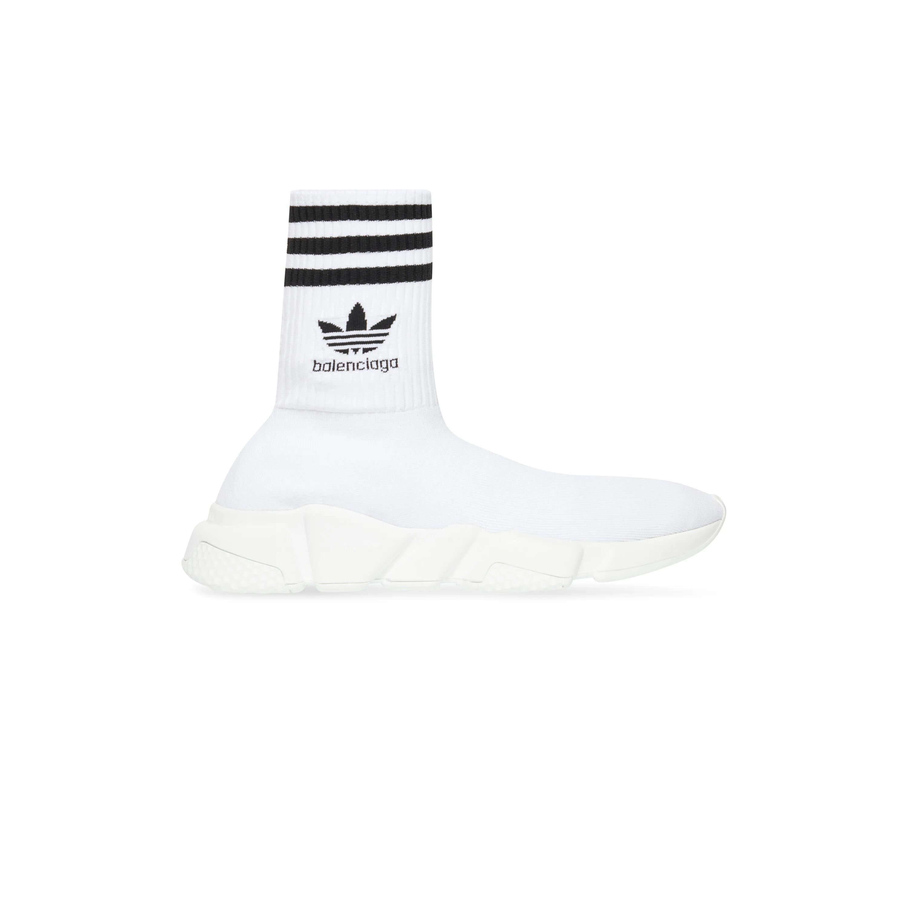 o1la1rc1a1123 BALENCIAGA / adidas Speed Sneakers in White