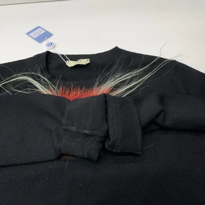 Fendi Fendi Little Devil Embroidered Sweater for Women -2507 Size S / US 4 / IT 40 - 8 Thumbnail