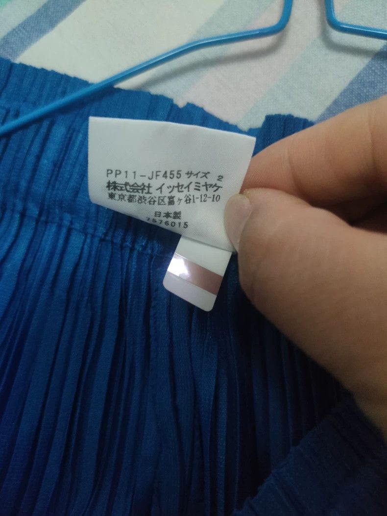 Issey Miyake Issey Miyake size:2 Blue pleated pants Size 28" / US 6 / IT 42 - 4 Thumbnail