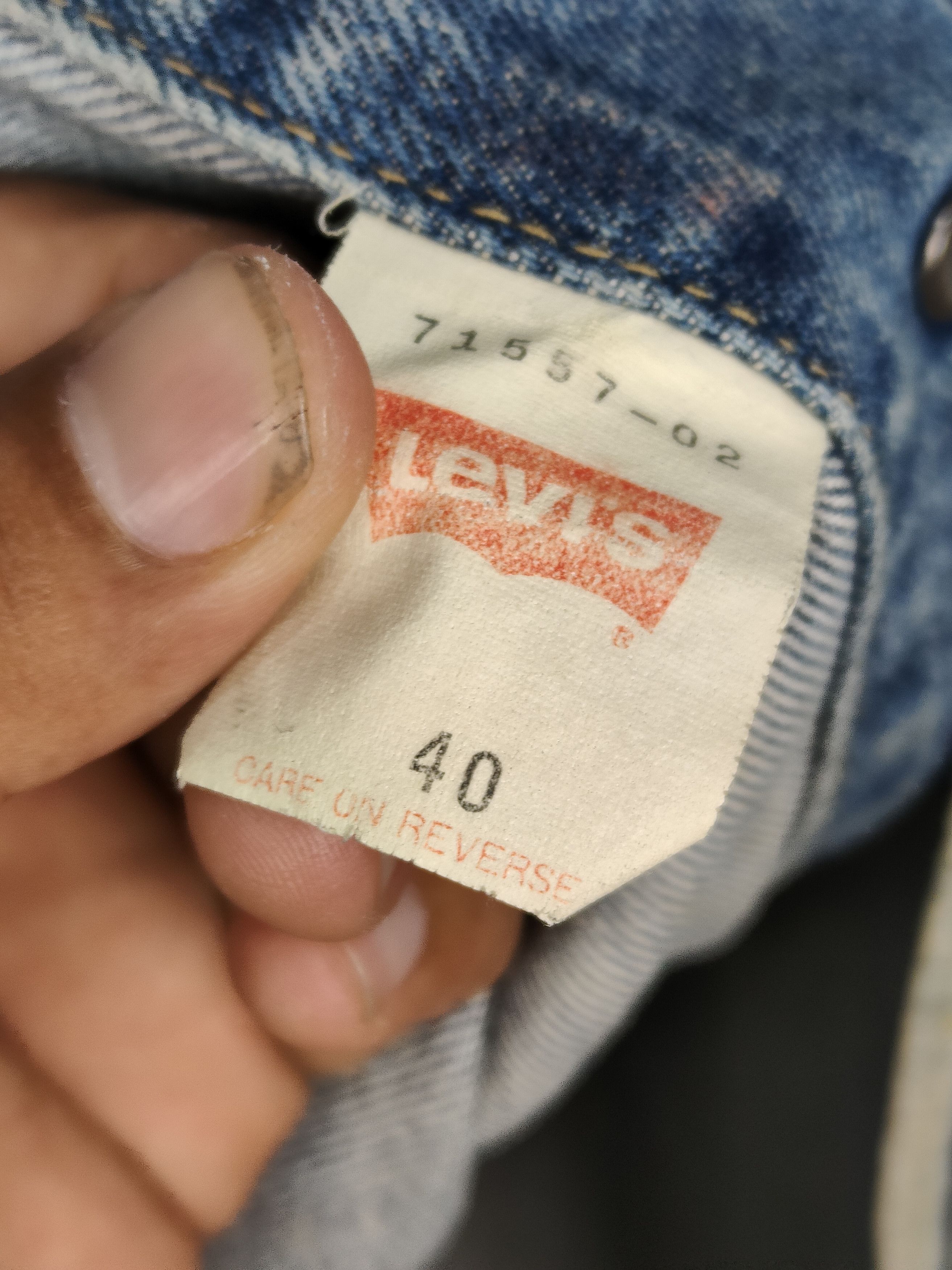 Levi's Vintage Levi's Big E Sunfaded Denim Jacket Size US M / EU 48-50 / 2 - 5 Thumbnail