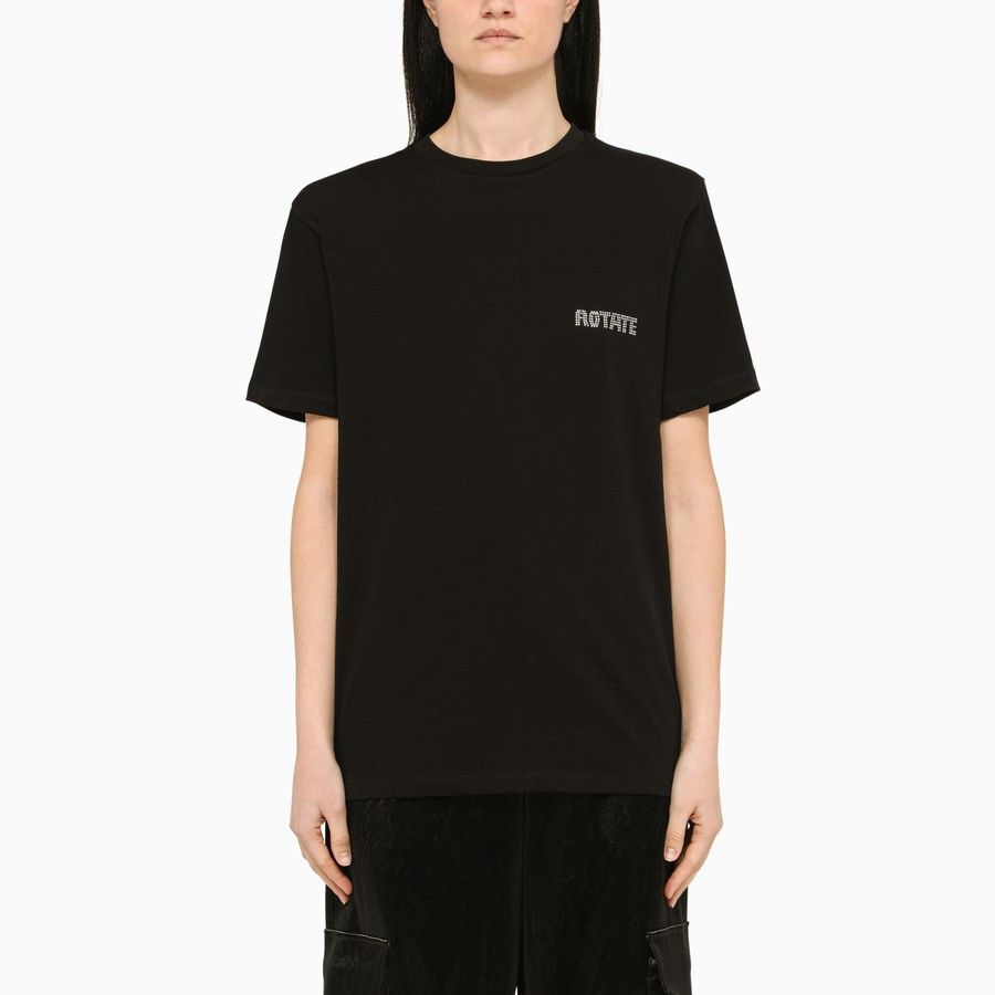 ROTATE o1d2blof0924 T-Shirt in Black Size XS / US 0-2 / IT 36-38 - 1 Thumbnail