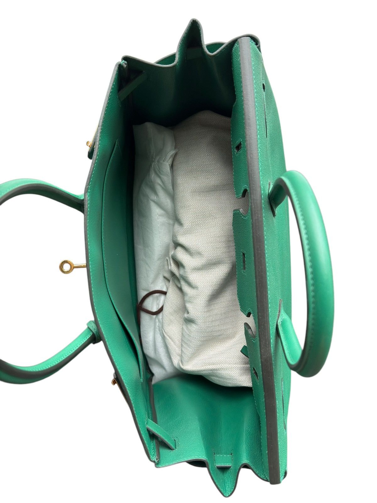 Hermes Hermes 35cm Birkin Green Size ONE SIZE - 5 Thumbnail