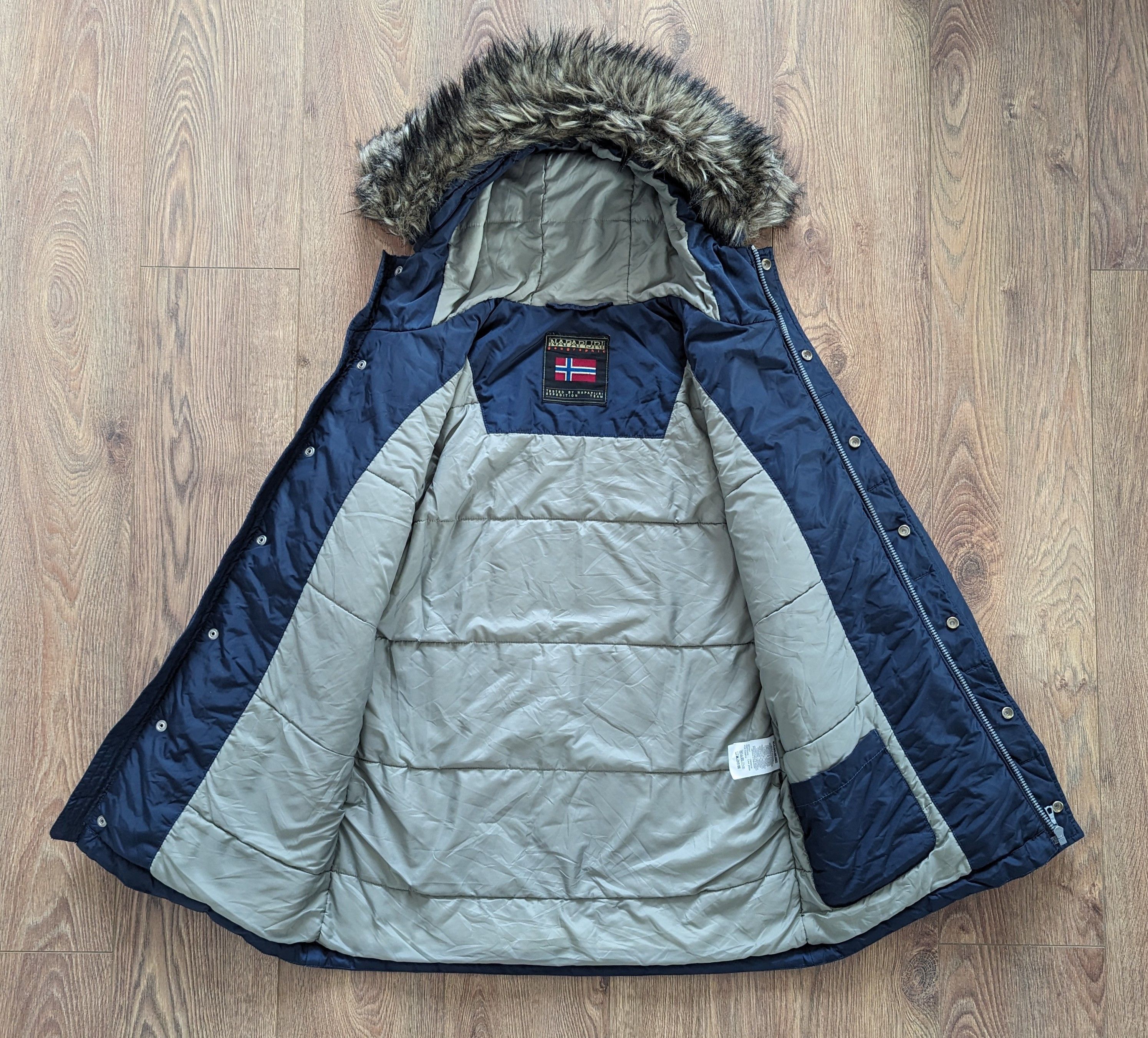 Napapijri Napapijri Men's Parka Jacket With Fur Size M Casual Clothing Size US M / EU 48-50 / 2 - 11 Thumbnail