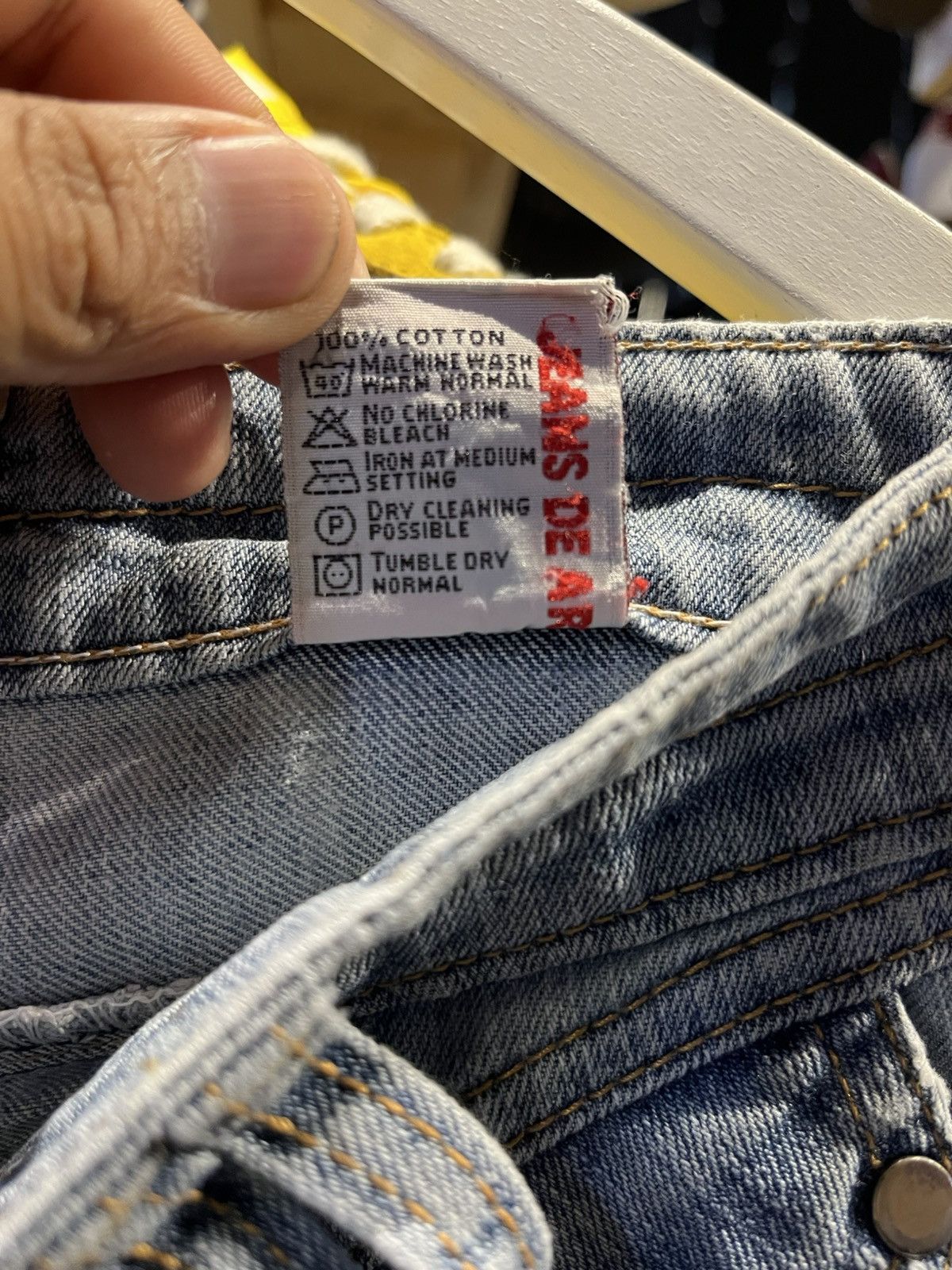 Japanese Brand × Vintage Vintage Jeans De Art Distressed Multi Pocket Size US 31 - 5 Thumbnail