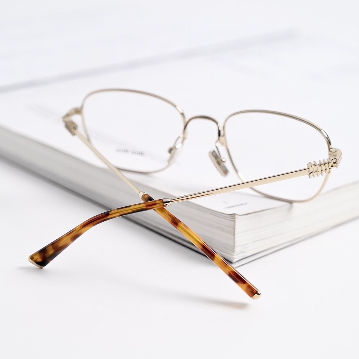 Miu Miu MIU MIU 0MU 50WV ZVN1O1 GLASSES Size ONE SIZE - 9 Thumbnail
