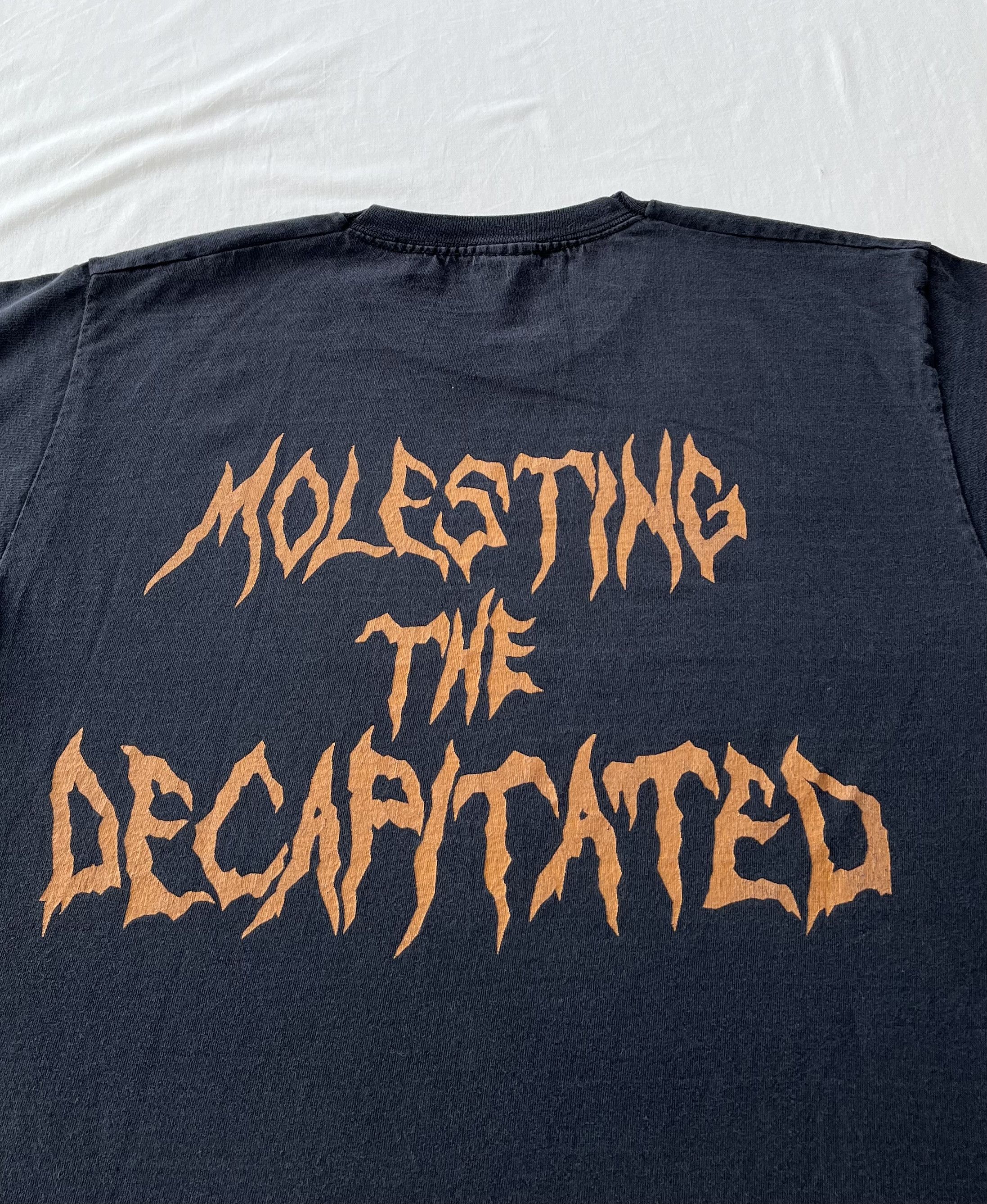 Band Tees Vintage 2000s Devourment Molesting the Decapitated T-shirt Size US L / EU 52-54 / 3 - 15 Thumbnail