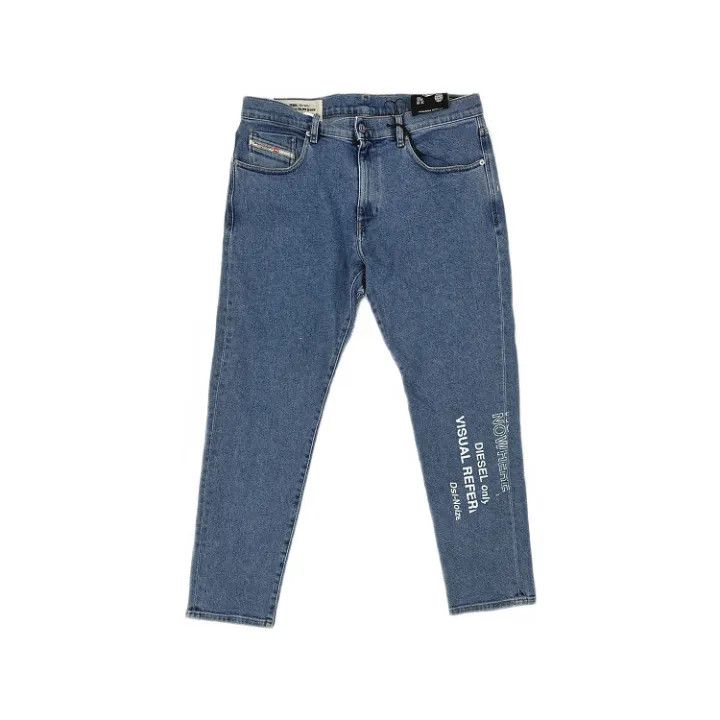 Diesel Diesel Fashion Logo Print Denim Pants 0079 Size US 30 / EU 46 - 1 Thumbnail