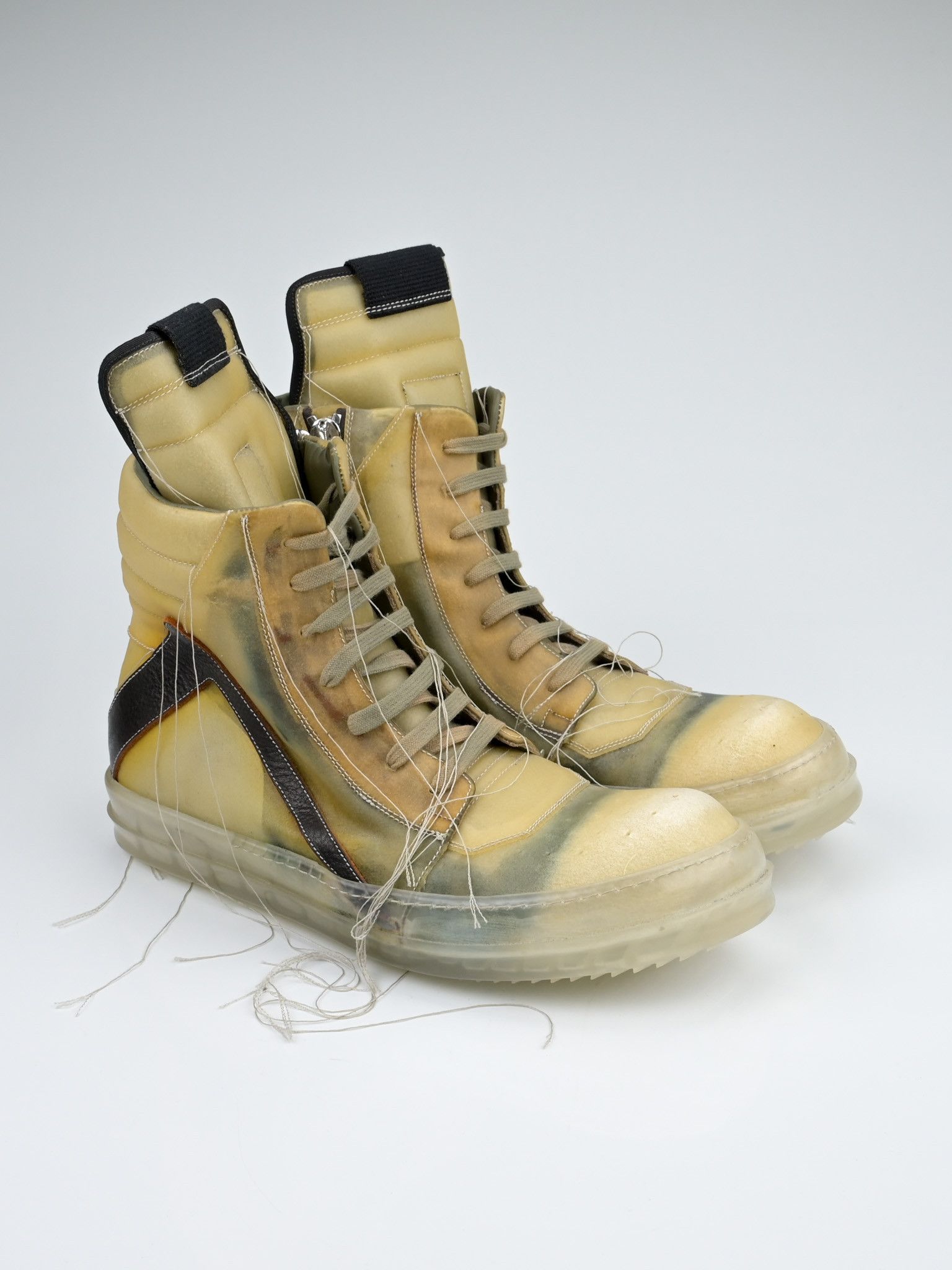 Rick Owens SS19 Rick Owens Blue Jay Babel Geobaskets (44) | Grailed