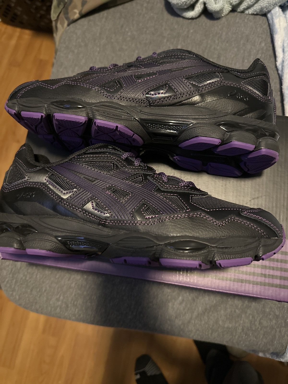 image of Asics Gel Nyc Collab Needles Size 8 Shoes in Black, Men's