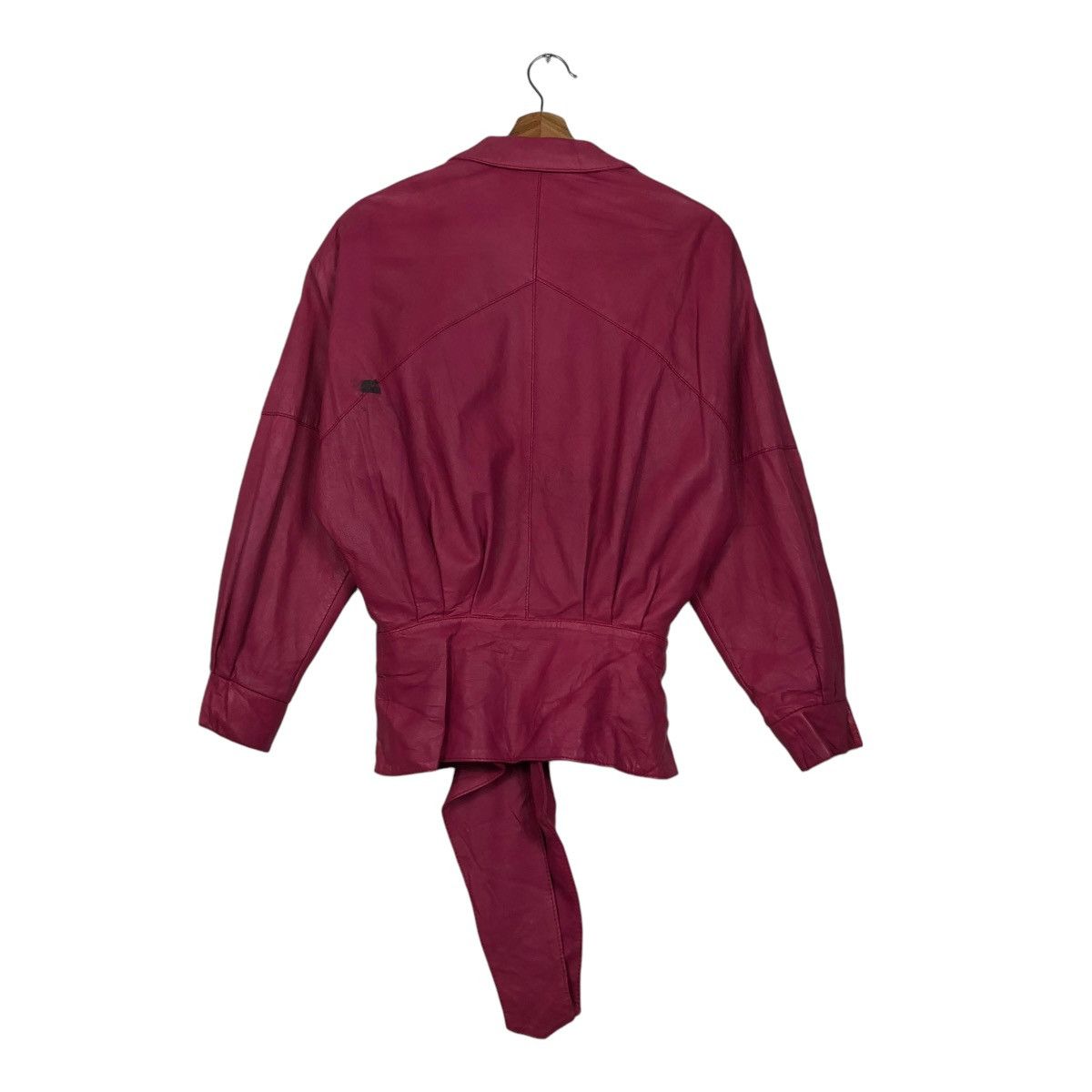 Japanese Brand 🔥VINTAGE CROPPED LEATHER JACKET PETRUSKA ISSEY MIYAKE Size US S / EU 44-46 / 1 - 10 Thumbnail