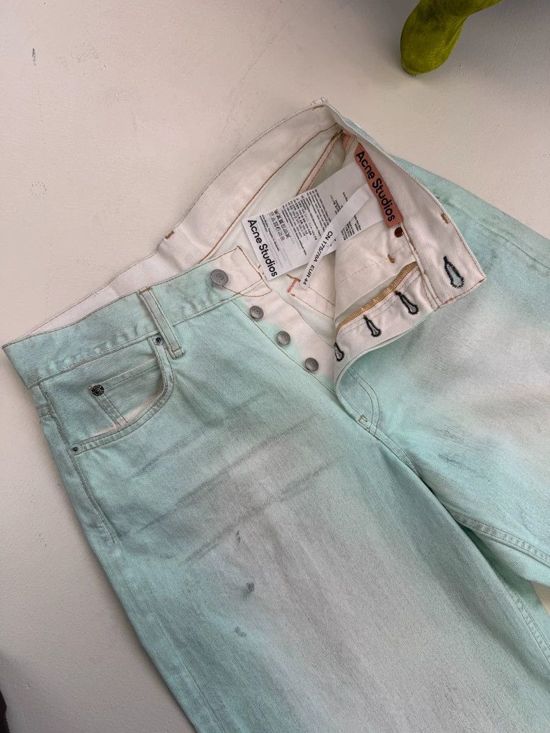 Acne Studios acne studios Glow-in-the-dark color-changing dirty jeans 25 Size US 28 / EU 44 - 4 Thumbnail