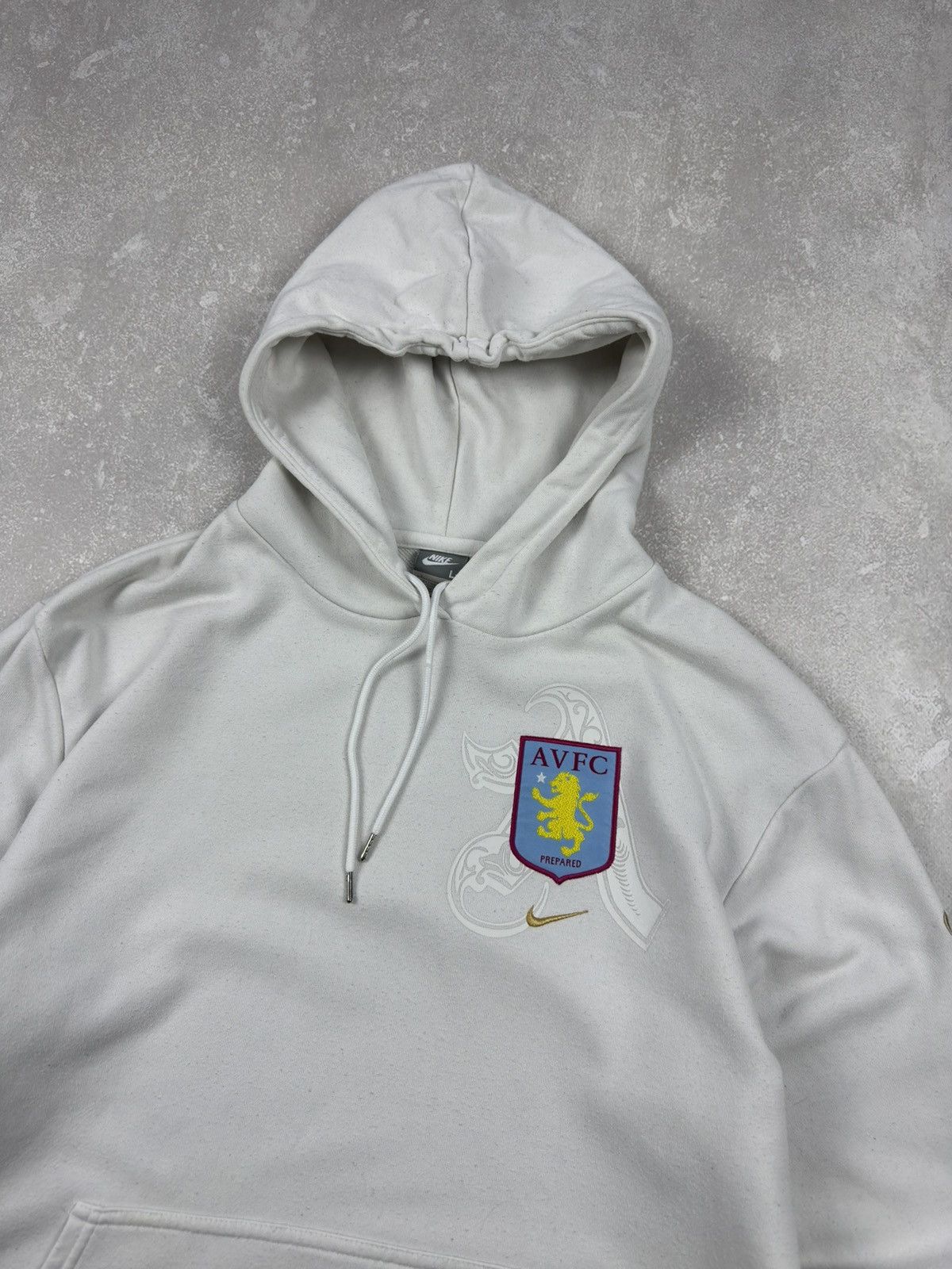 Nike Vintage Nike 00s Aston Villa FC Football Hoodie Soccer Size US L / EU 52-54 / 3 - 4 Thumbnail