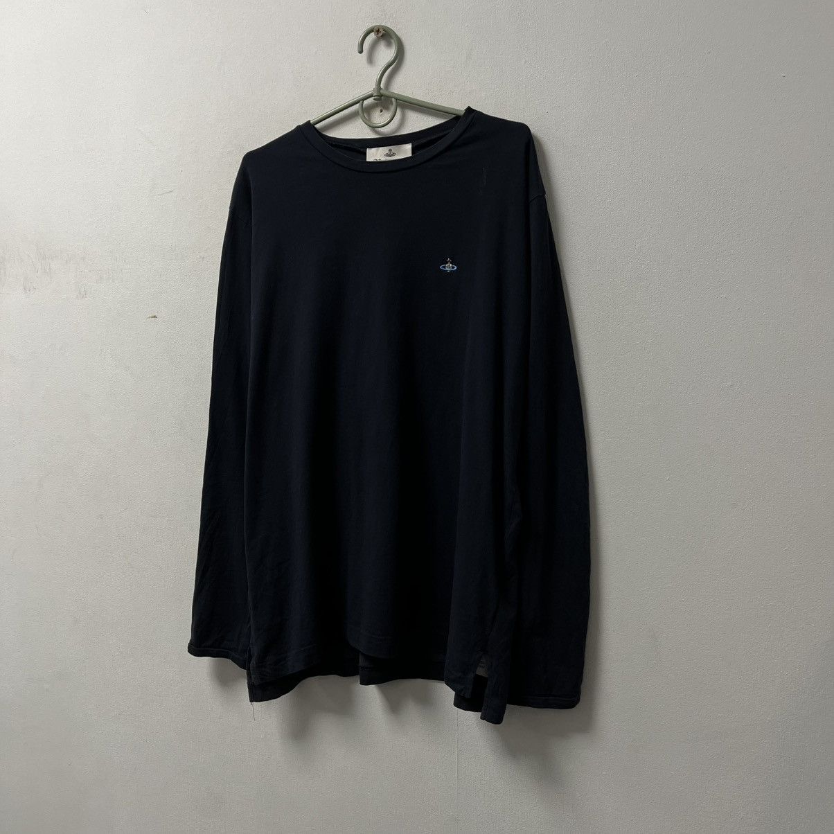 Vivienne Westwood Mens Vivienne Westwood Longsleeve T-shirt basic logo luxury Size US XL / EU 56 / 4 - 7 Thumbnail