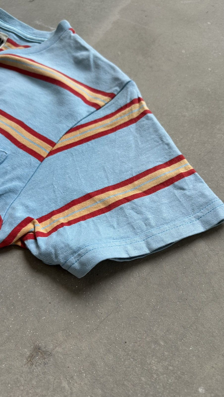 Beams Plus × Vintage BEAMS JAPAN X BORDER BIM STRIPES HEMP TEE Size US M / EU 48-50 / 2 - 4 Thumbnail