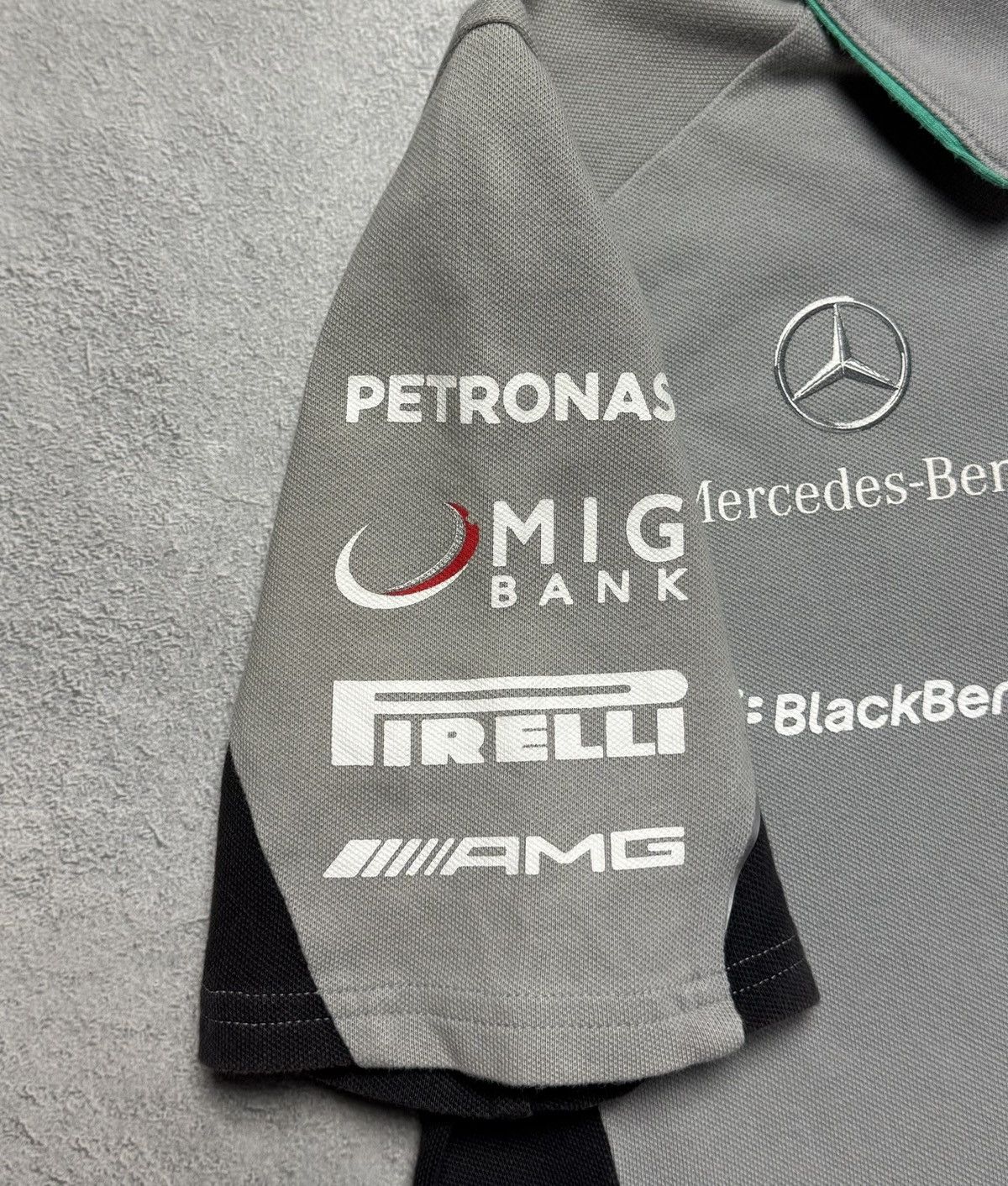 Puma Puma Mercedes-Benz Formula 1 Racing Team Polo Shirt Size S / US 4 / IT 40 - 10 Thumbnail