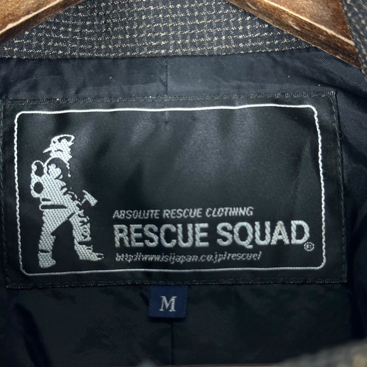 Japanese Brand Vintage Rescue Squad Aramid Fiber Fireman Jacket Size US L / EU 52-54 / 3 - 8 Thumbnail