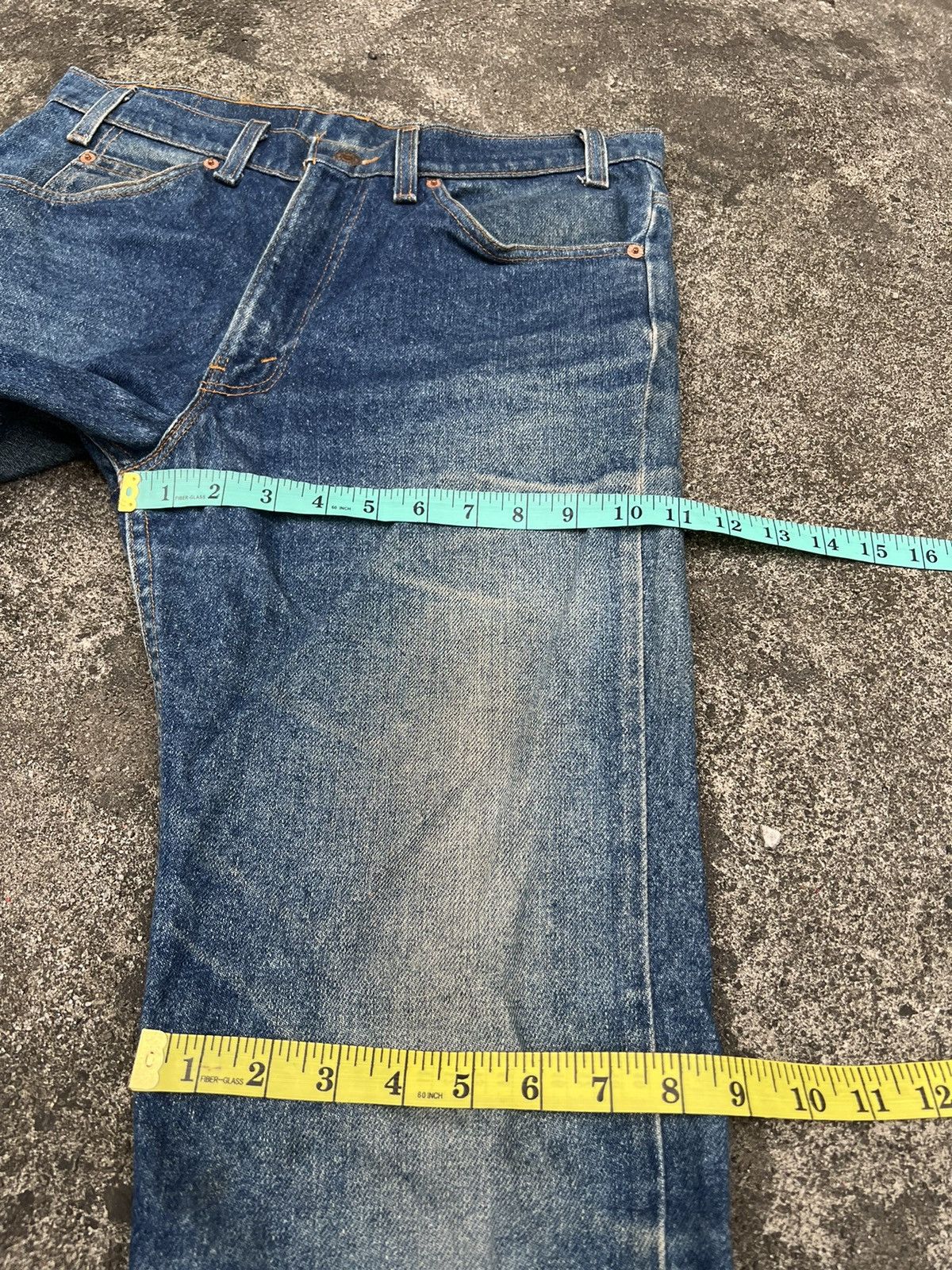 Levi's 💥FLARE💥 VTG 90’S LEVIS 517 DISTRESSED JEANS VERY RARE Size US 32 / EU 48 - 13 Thumbnail