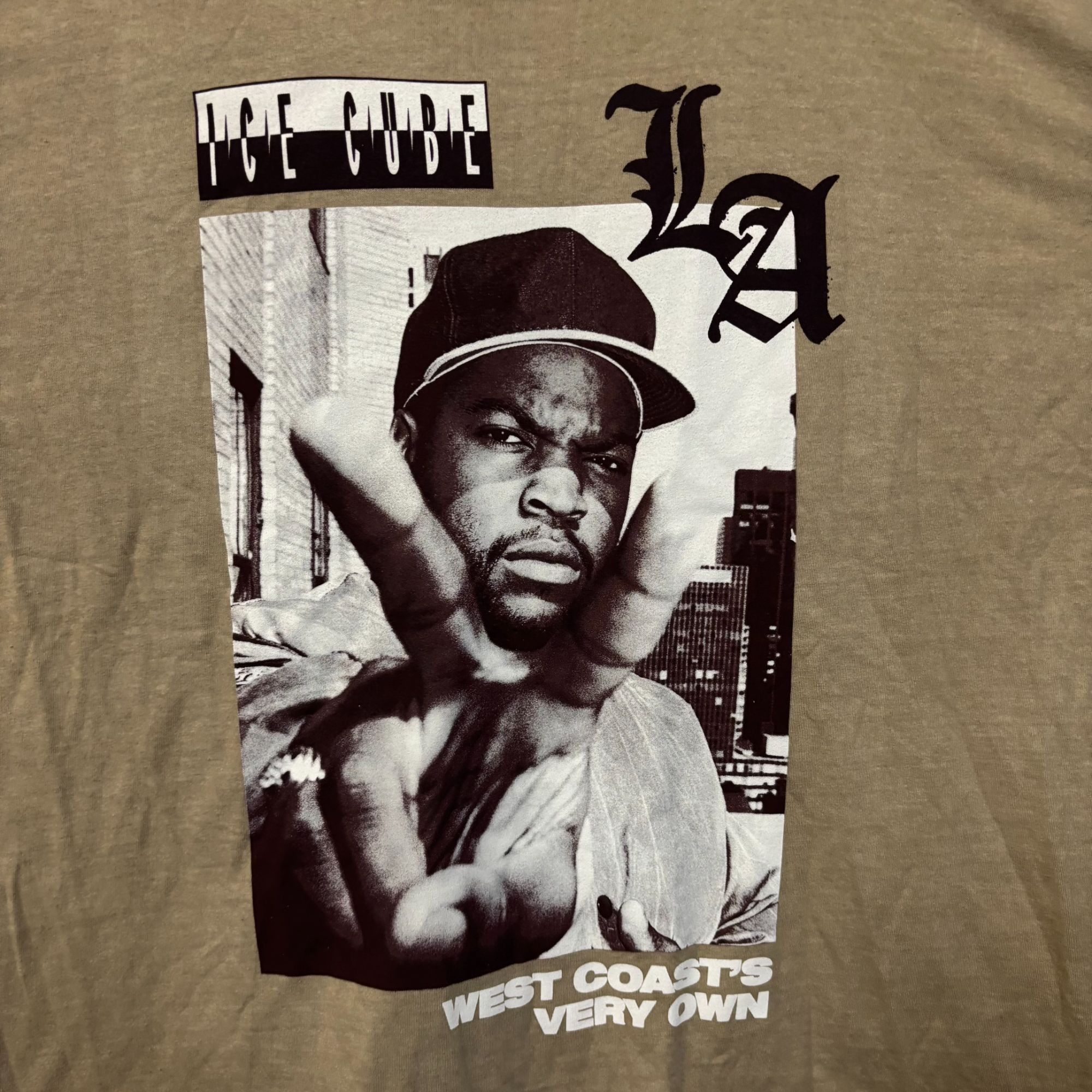 Rap Tees Ice Cube LA Boys West Coast Graphic Design T-Shirt 2XL Size US XXL / EU 58 / 5 - 2 Thumbnail