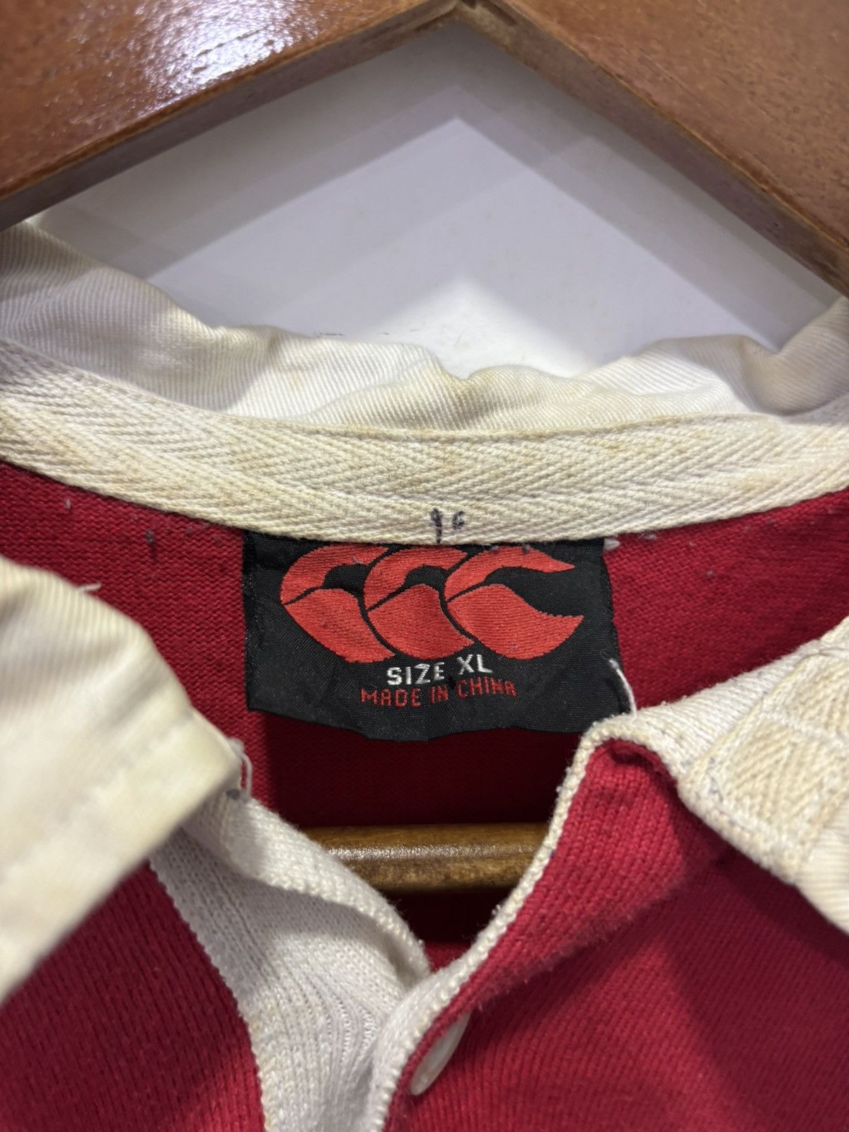 Vintage Vintage Canterbury Goulburn Old Boys Rugby Shirt Size US XL / EU 56 / 4 - 5 Thumbnail