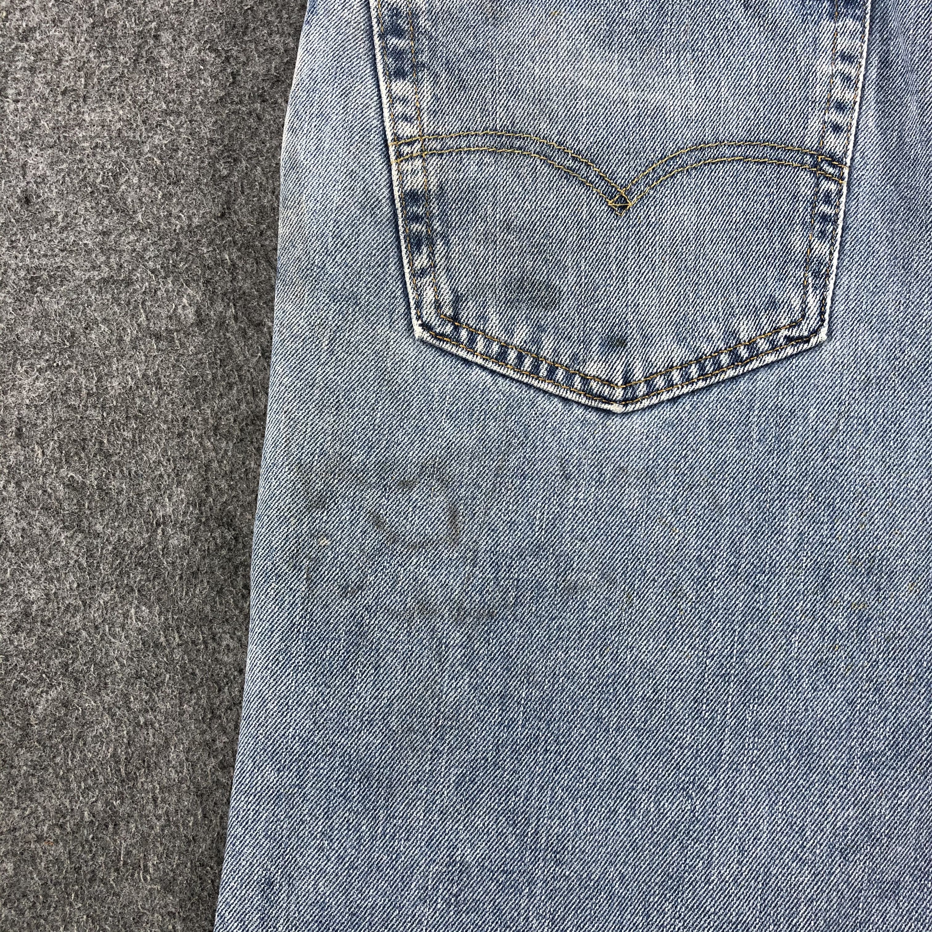 Levi's Vintage Blue Wash Levis 550 Jeans-J1719 Size US 42 / EU 58 - 10 Thumbnail