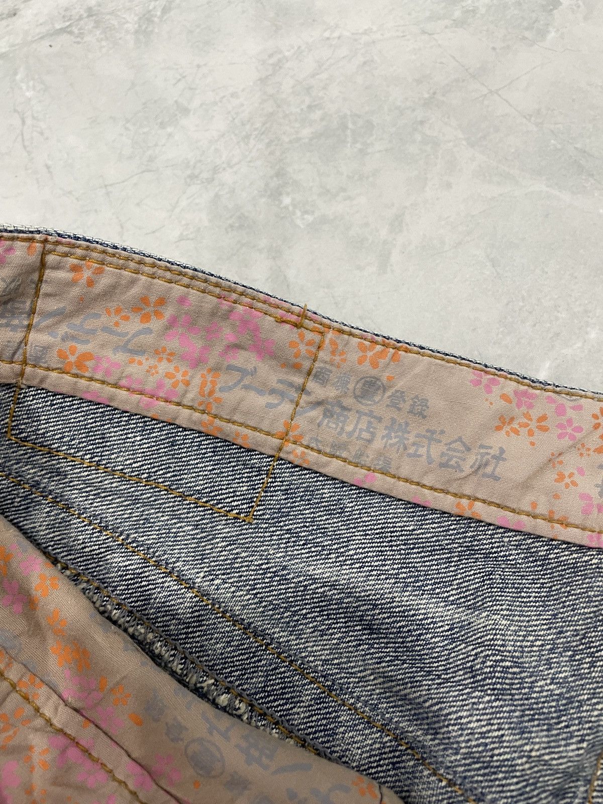 Japanese Brand BUDEN JAPANESE DENIM PANT KOI SUKAJAN STYLE Size US 35 - 6 Thumbnail