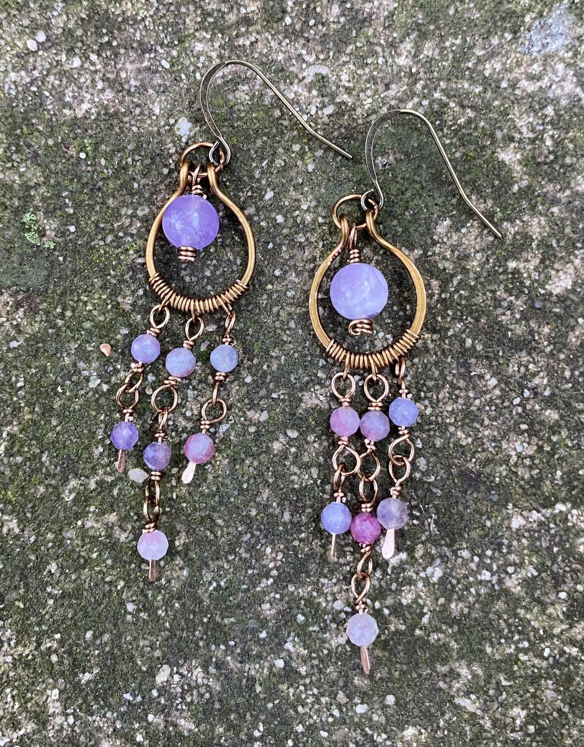 Handmade Tourmaline Chandeliers Size ONE SIZE - 3 Thumbnail