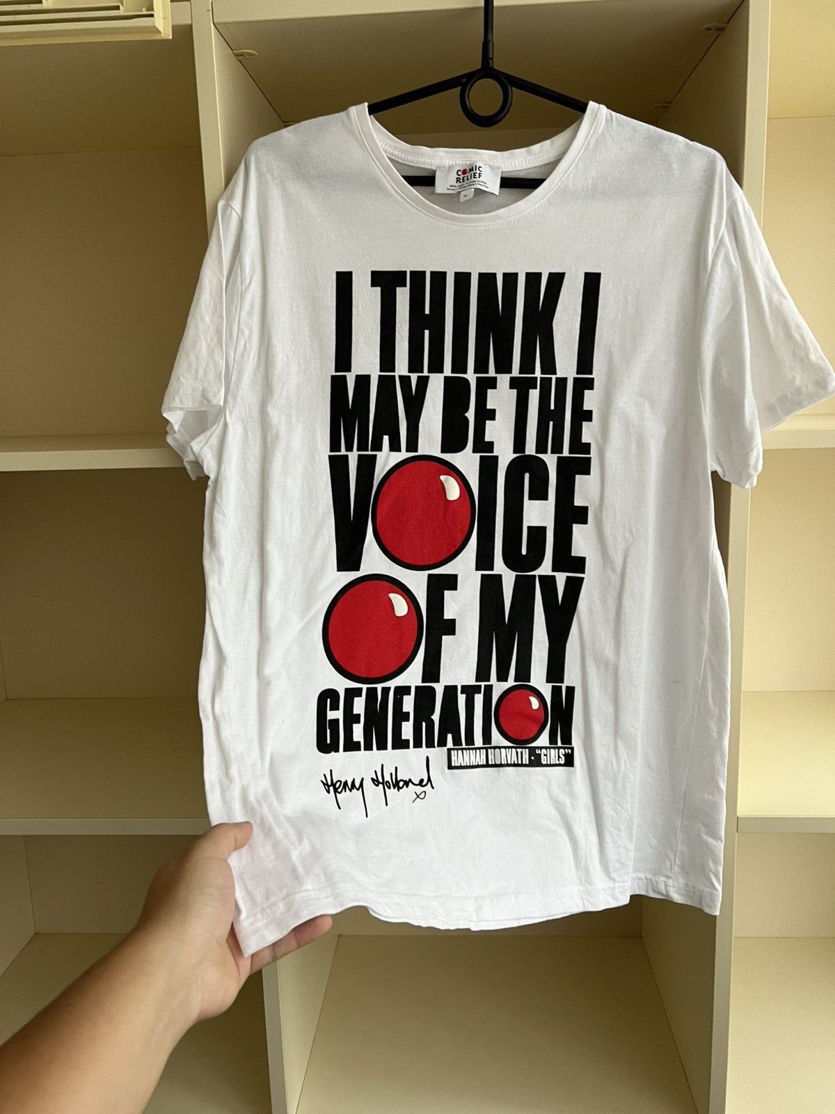 Vintage Comic Relief Tee T-Shirt Size M Size US M / EU 48-50 / 2 - 8 Thumbnail