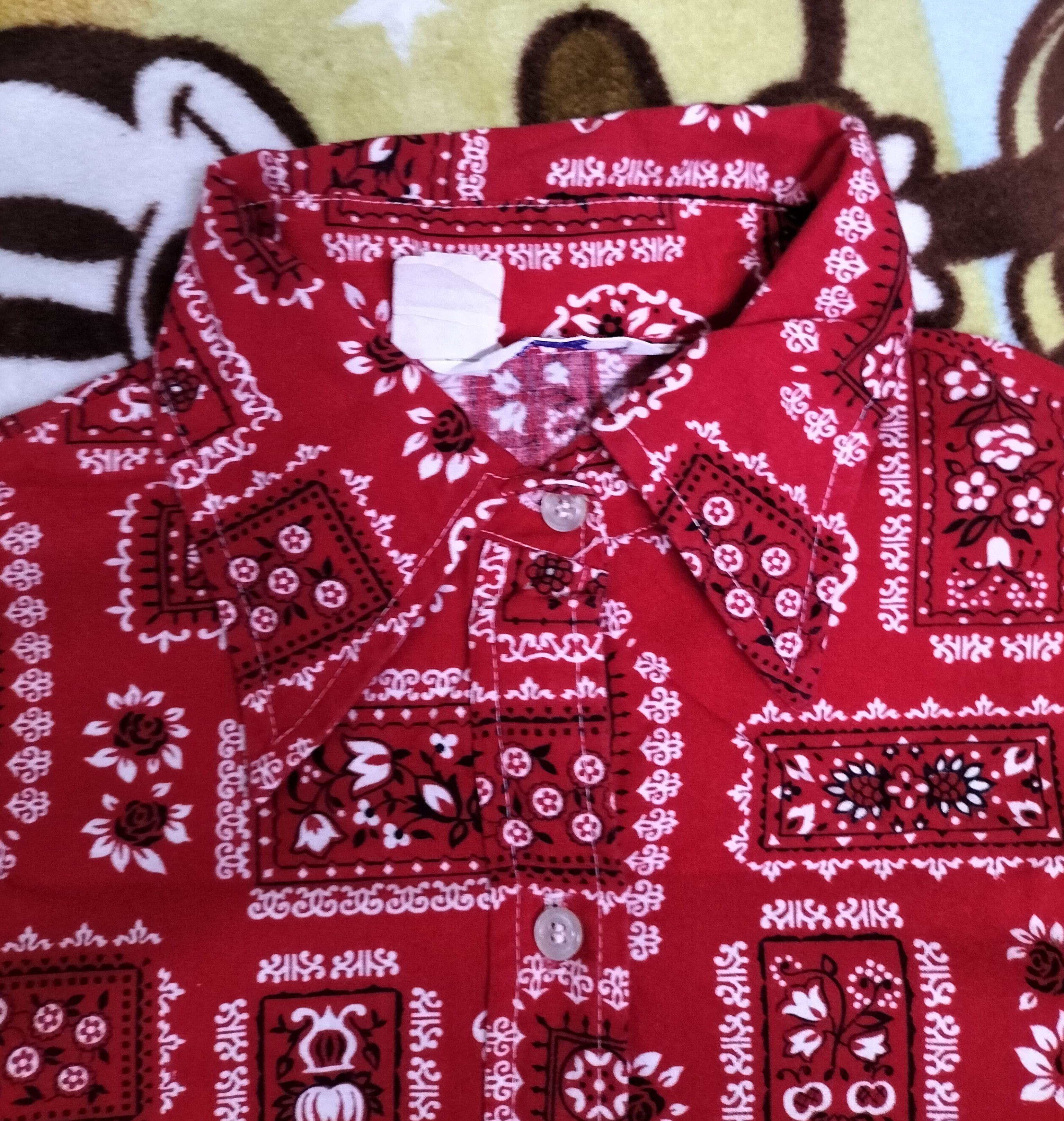 Sears Vintage 70's sears bandana button up shirt Size M / US 6-8 / IT 42-44 - 4 Thumbnail