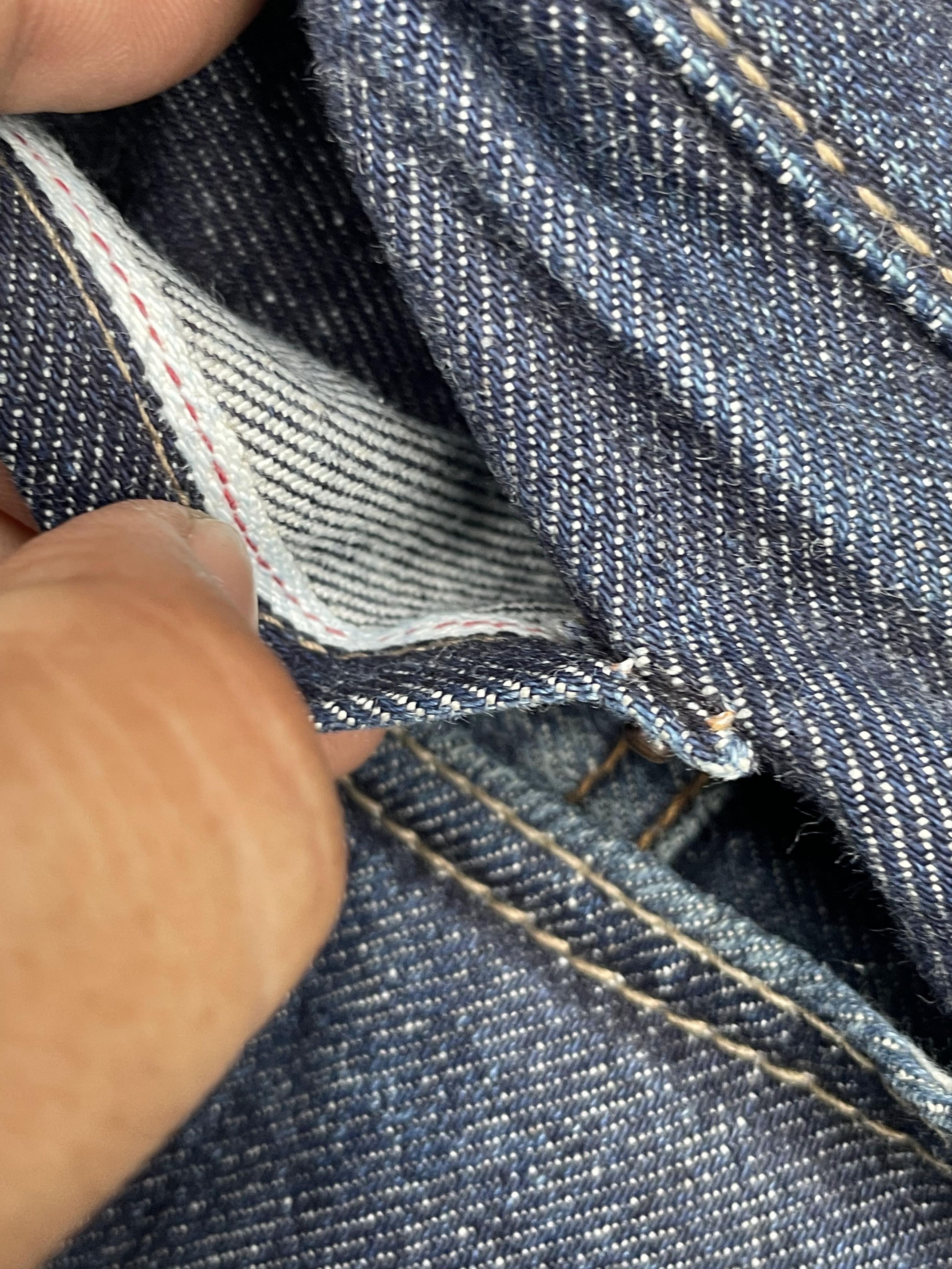 Japanese Brand Uniqlo Redline Denim Size US 40 / EU 56 - 8 Thumbnail