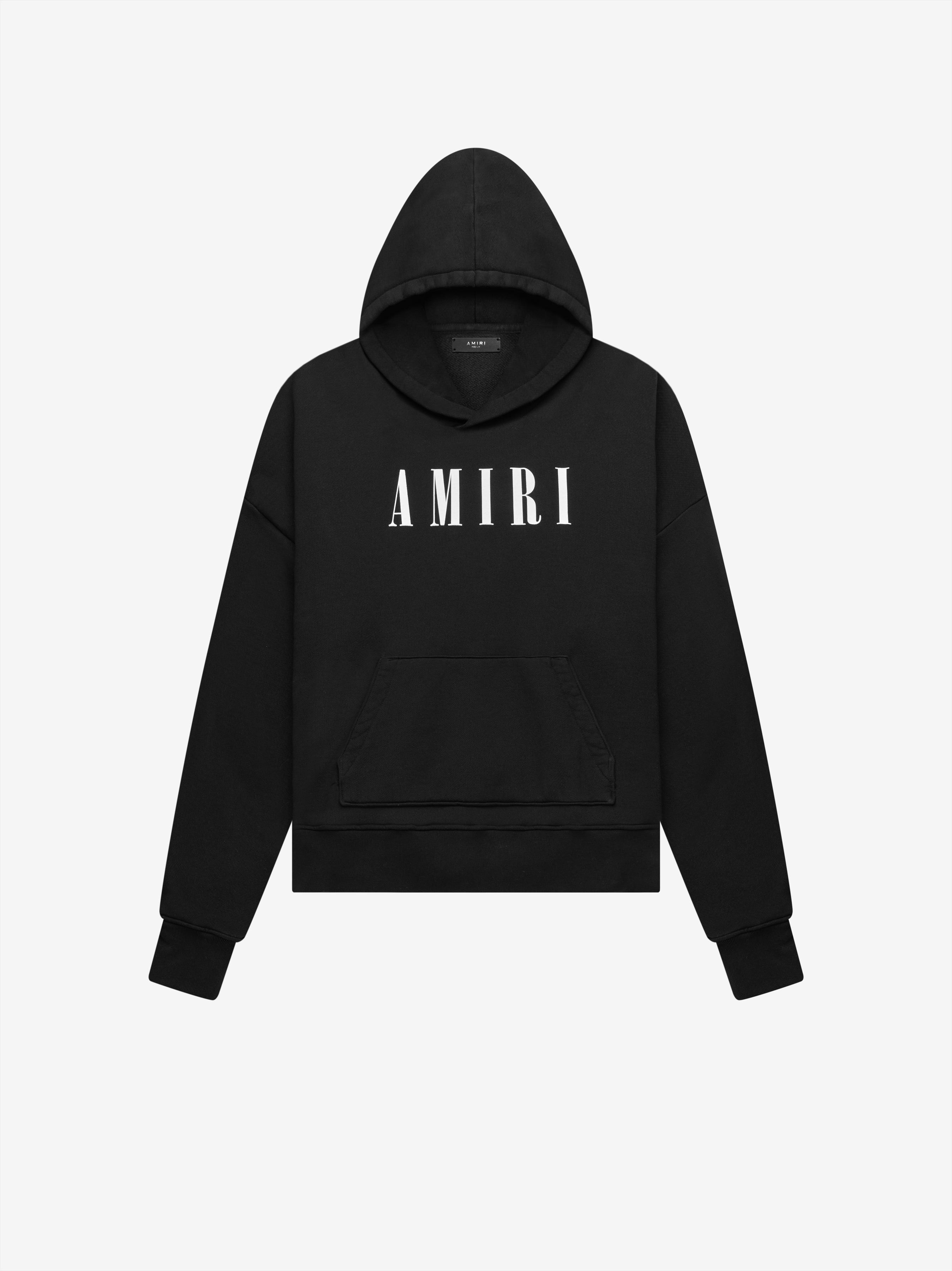 Amiri o1w1db11224 Core Logo Hoodie in Black Size US XL / EU 56 / 4 - 1 Thumbnail