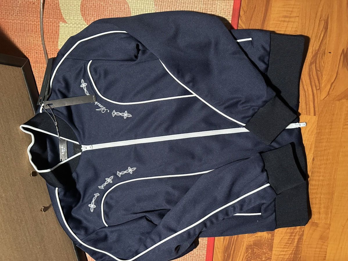 Amiri Amiri sheen track jacket navy Size US L / EU 52-54 / 3 - 1 Thumbnail