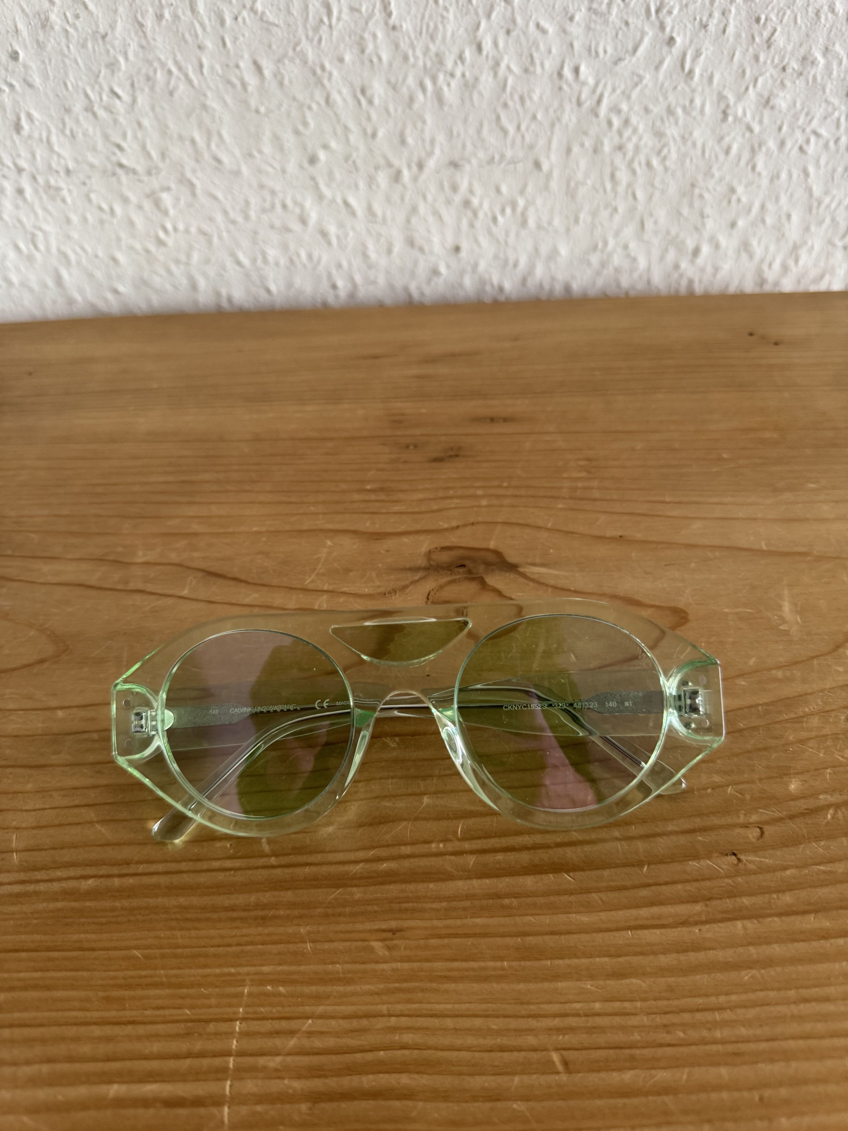 Calvin Klein 205W39NYC CKNYC1952S Pilot Crystal Light Green Size ONE SIZE - 1 Thumbnail