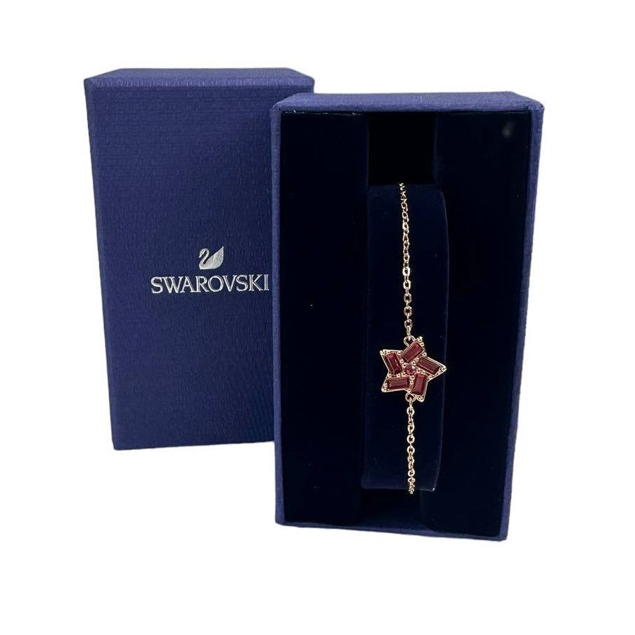 Swarovski Swarovski Stella Rose Gold Scardtli Adjustable Bracelet Size ONE SIZE - 1 Thumbnail