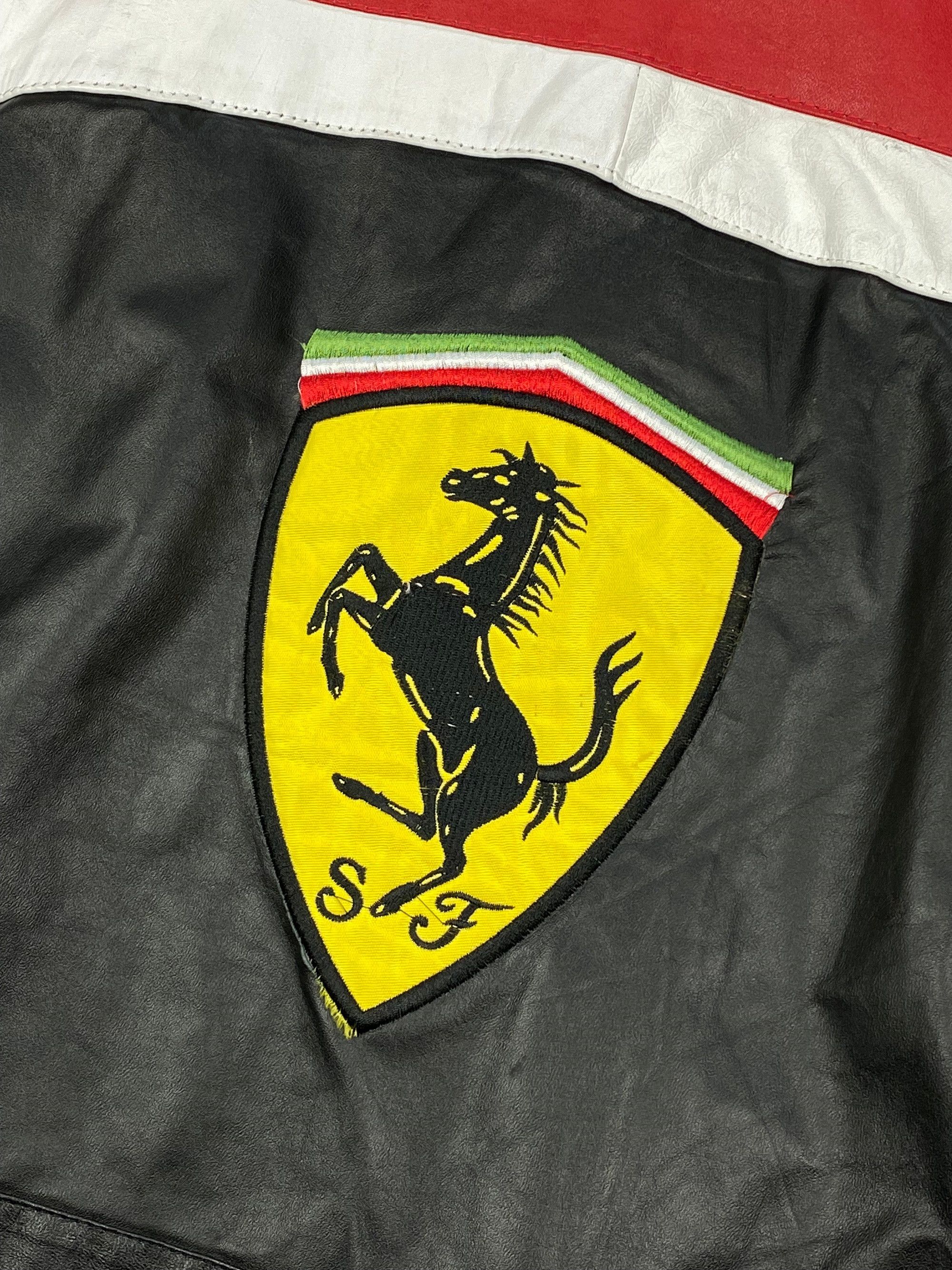 Ferrari Ferrari Streetwear Racing Leather Jacker Size US M / EU 48-50 / 2 - 4 Thumbnail