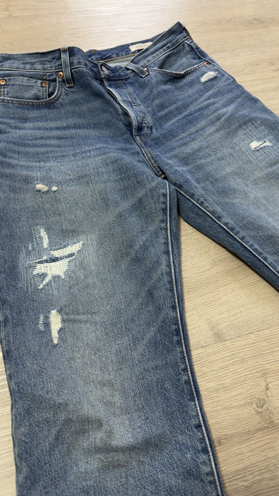 Levi's Vintage Clothing Vintage Levis 501 Selvedge denim Size US 33 - 6 Thumbnail