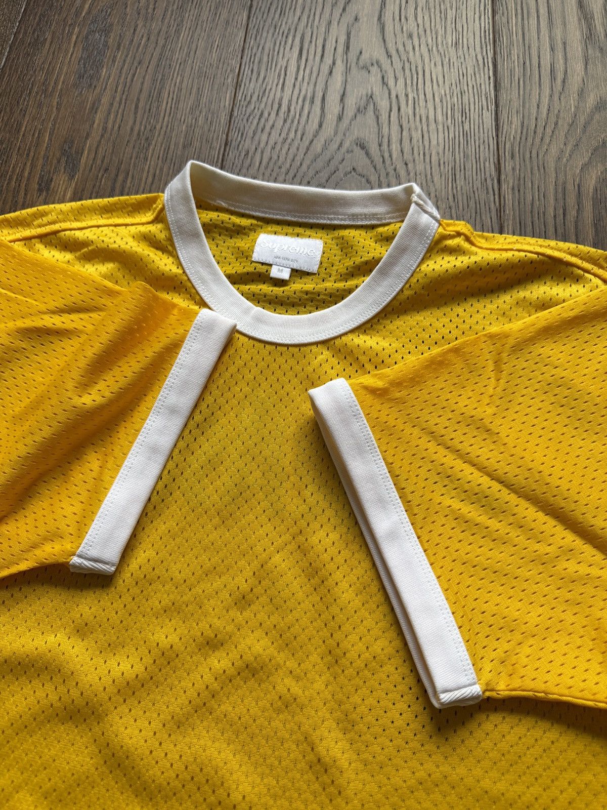 Supreme × Thrasher Supreme x Thrasher SS15 Mesh Ringer Jersey Size US M / EU 48-50 / 2 - 6 Thumbnail