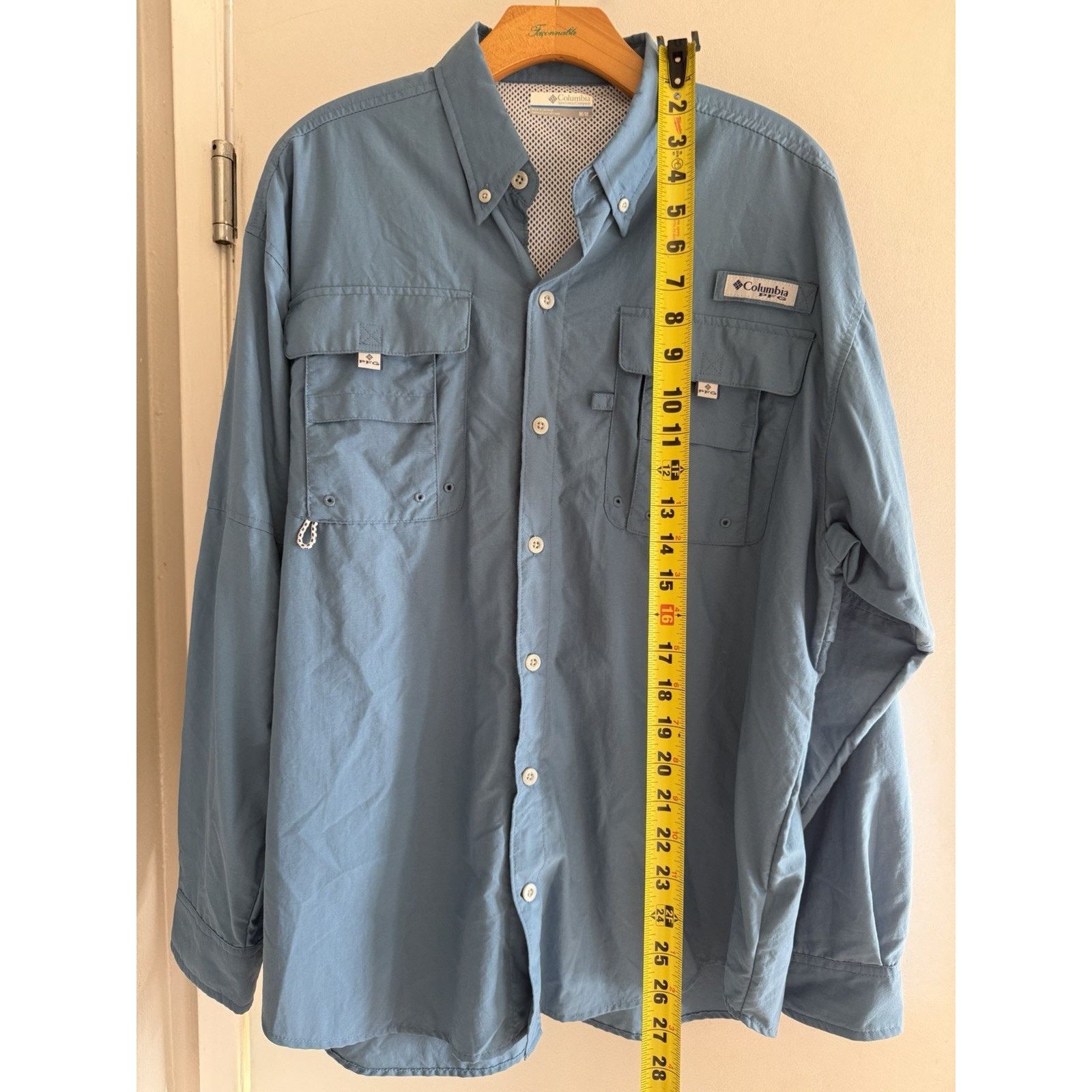 Columbia Columbia PFG Long Sleeve Blue Medium Size US M / EU 48-50 / 2 - 4 Thumbnail