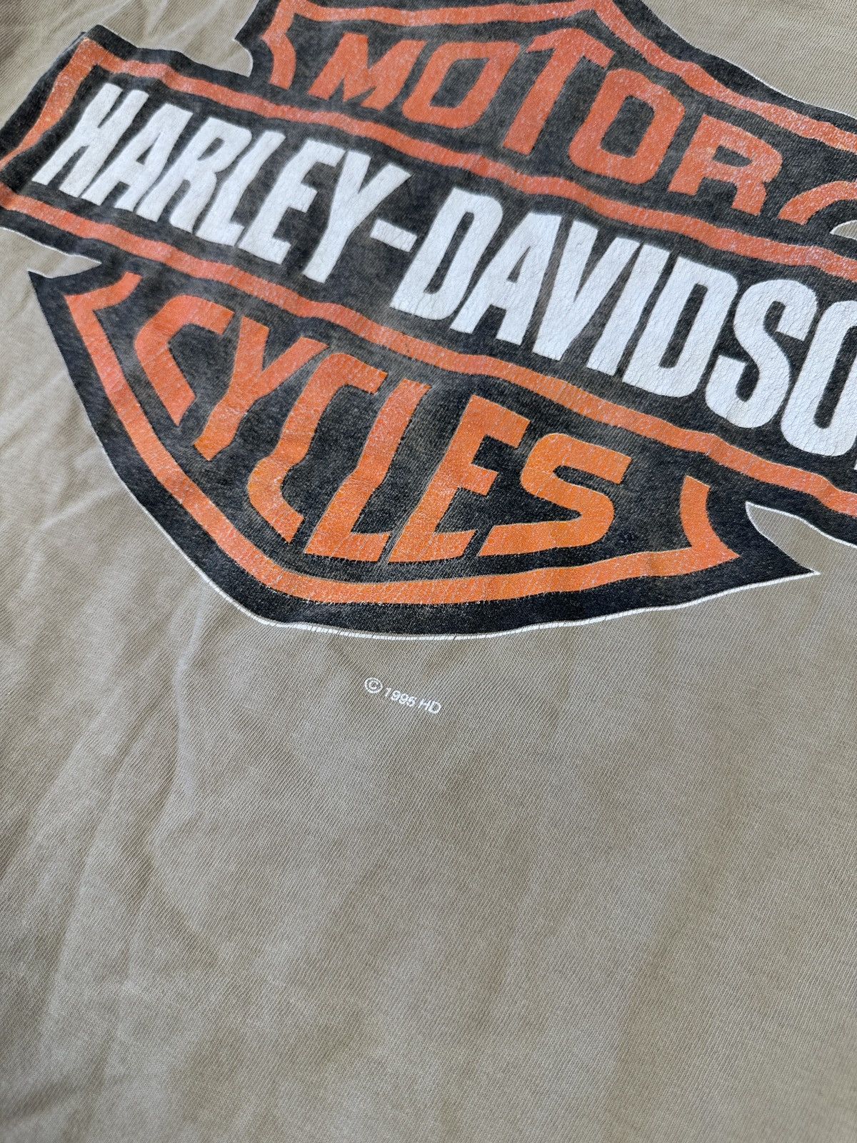 Harley Davidson Vintage Harley Davidson Dawn’s Early Light Logo 1995 Rare M Size US XL / EU 56 / 4 - 5 Thumbnail