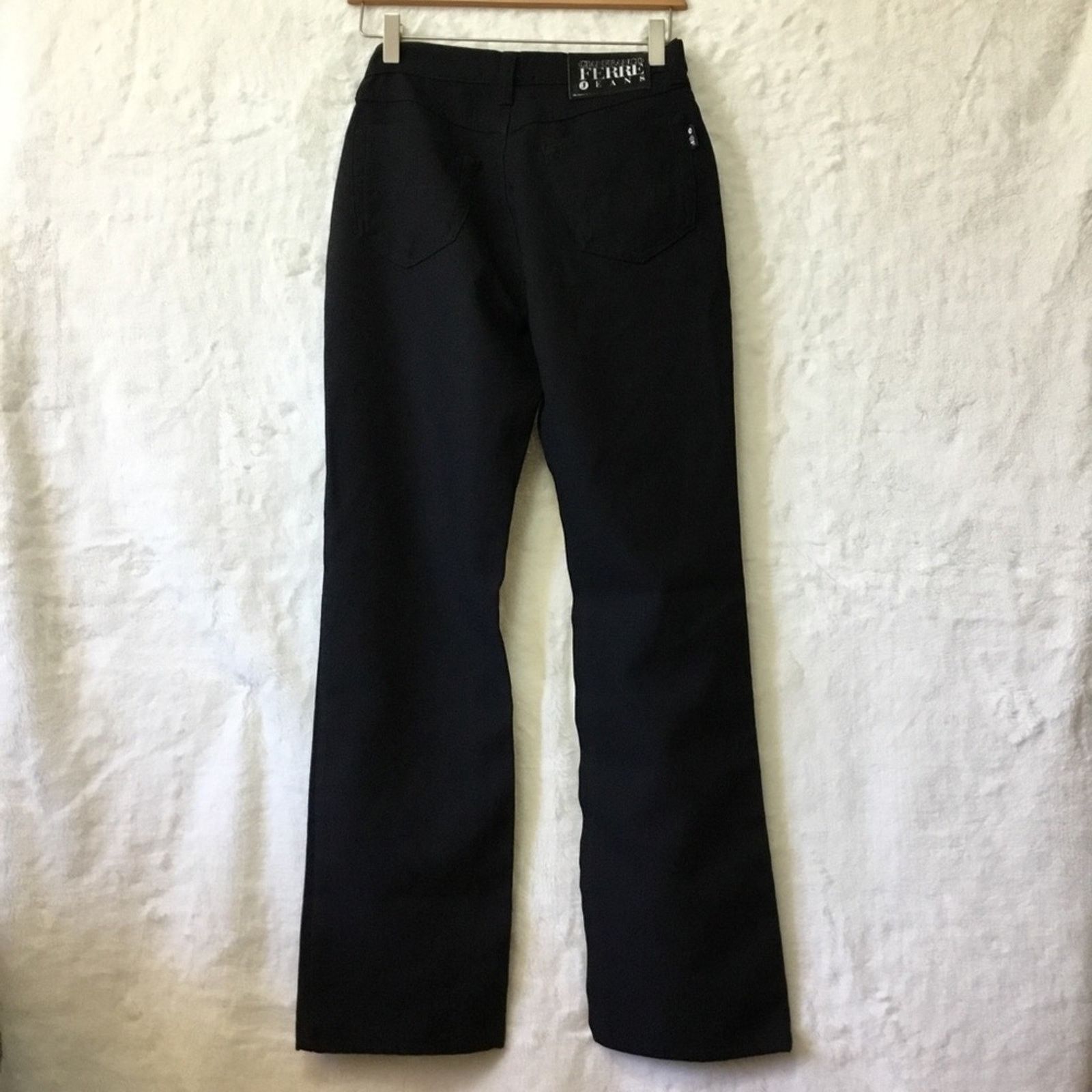 Gianfranco Ferre Gianfranco Ferré ITJ Black Bootcut Jeans Size 27" / US 4 / IT 40 - 6 Thumbnail