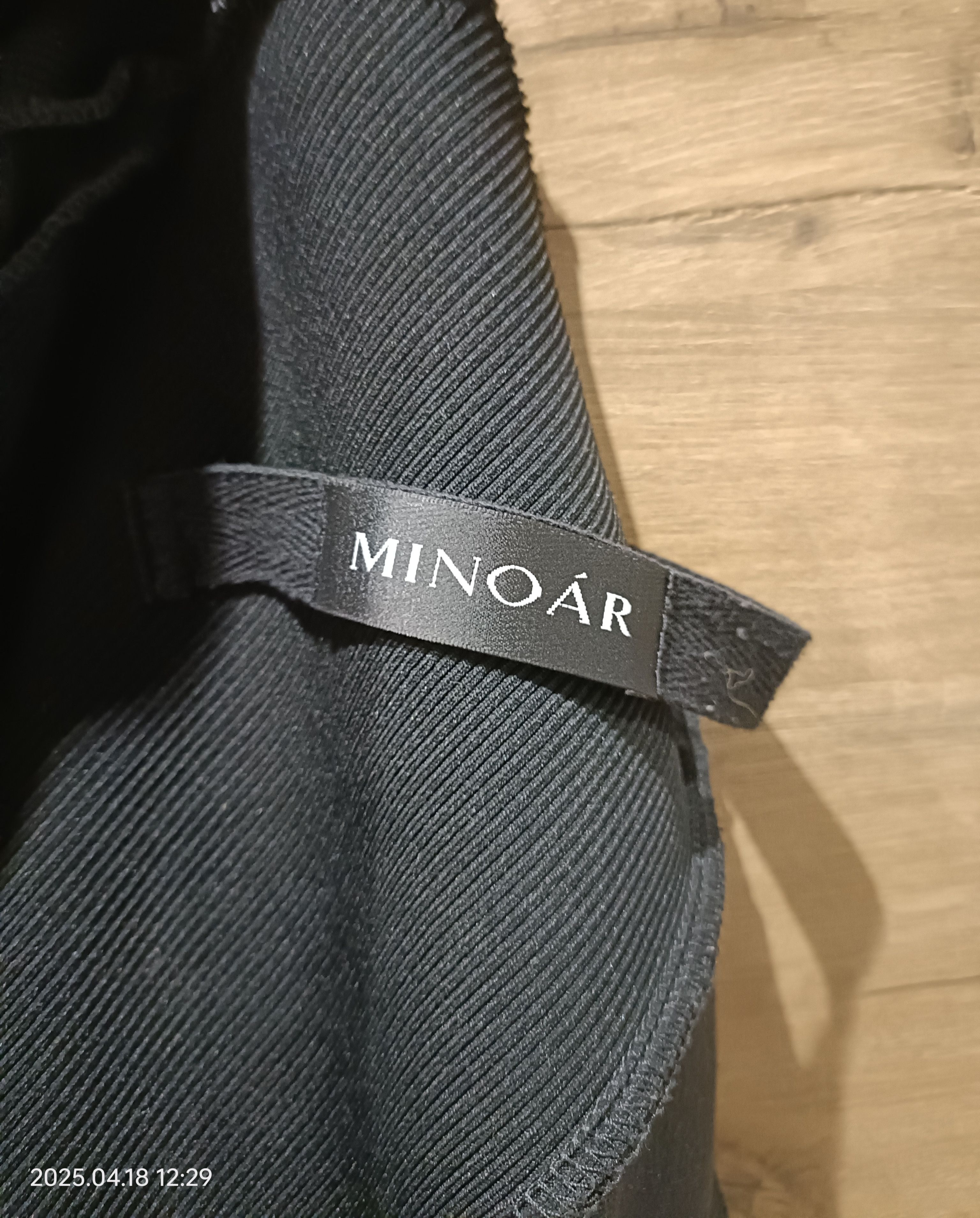 Minoar Minoar Paneled Contrast Collar Sweater Size US S / EU 44-46 / 1 - 3 Thumbnail