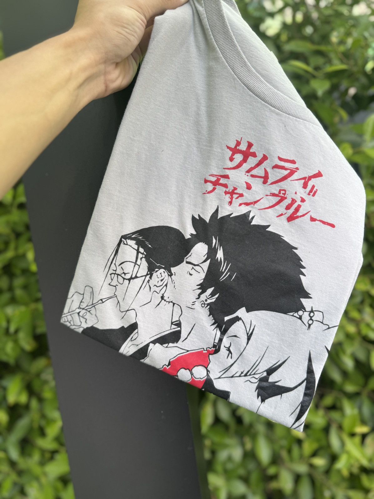 Anime Vintage Samurai Champloo anime tee Size US XXL / EU 58 / 5 - 2 Thumbnail