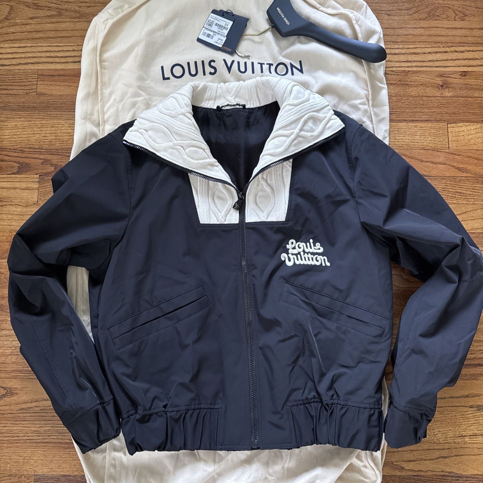 Louis Vuitton Louis Vuitton by Tyler, the Creator Knitted Technical Jacket Size US L / EU 52-54 / 3 - 1 Thumbnail