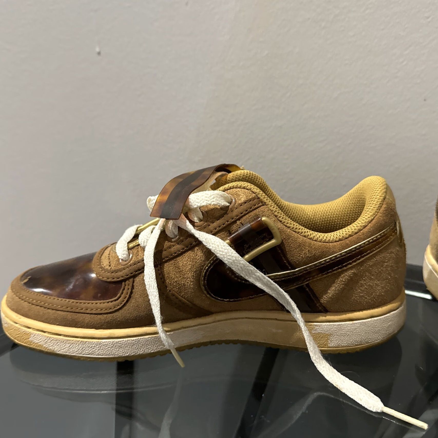 Nike **VINTAGE Rare Nike Vandal Low Brown Gold Womens Size 7** User: Vintage Rare Nike Vandal Low Brown Gold Womens Size 7 Size US 7 / IT 37 - 7 Thumbnail