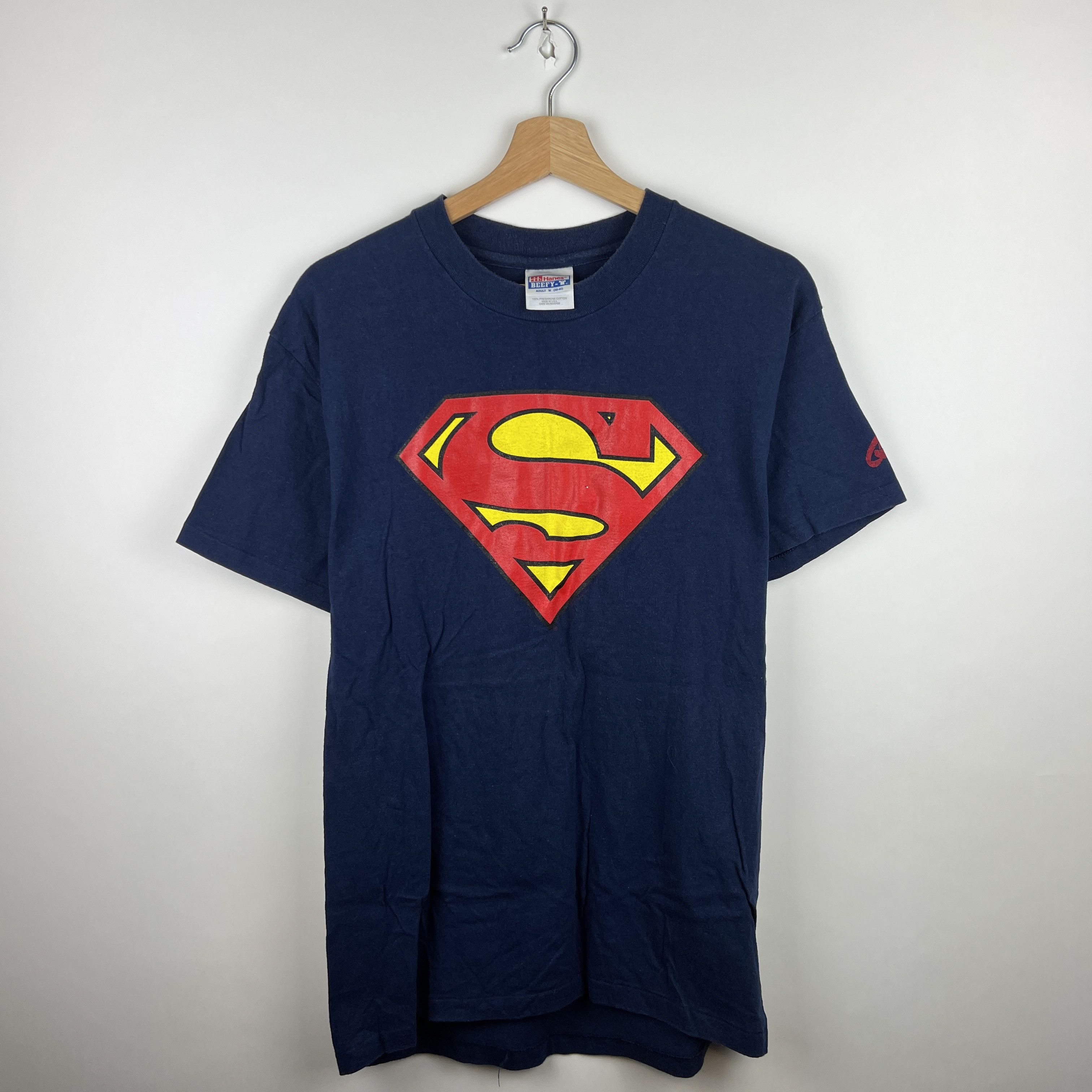 Other Vintage 1999 Made in USA Superman Logo T-Shirt Size US S / EU 44-46 / 1 - 1 Thumbnail